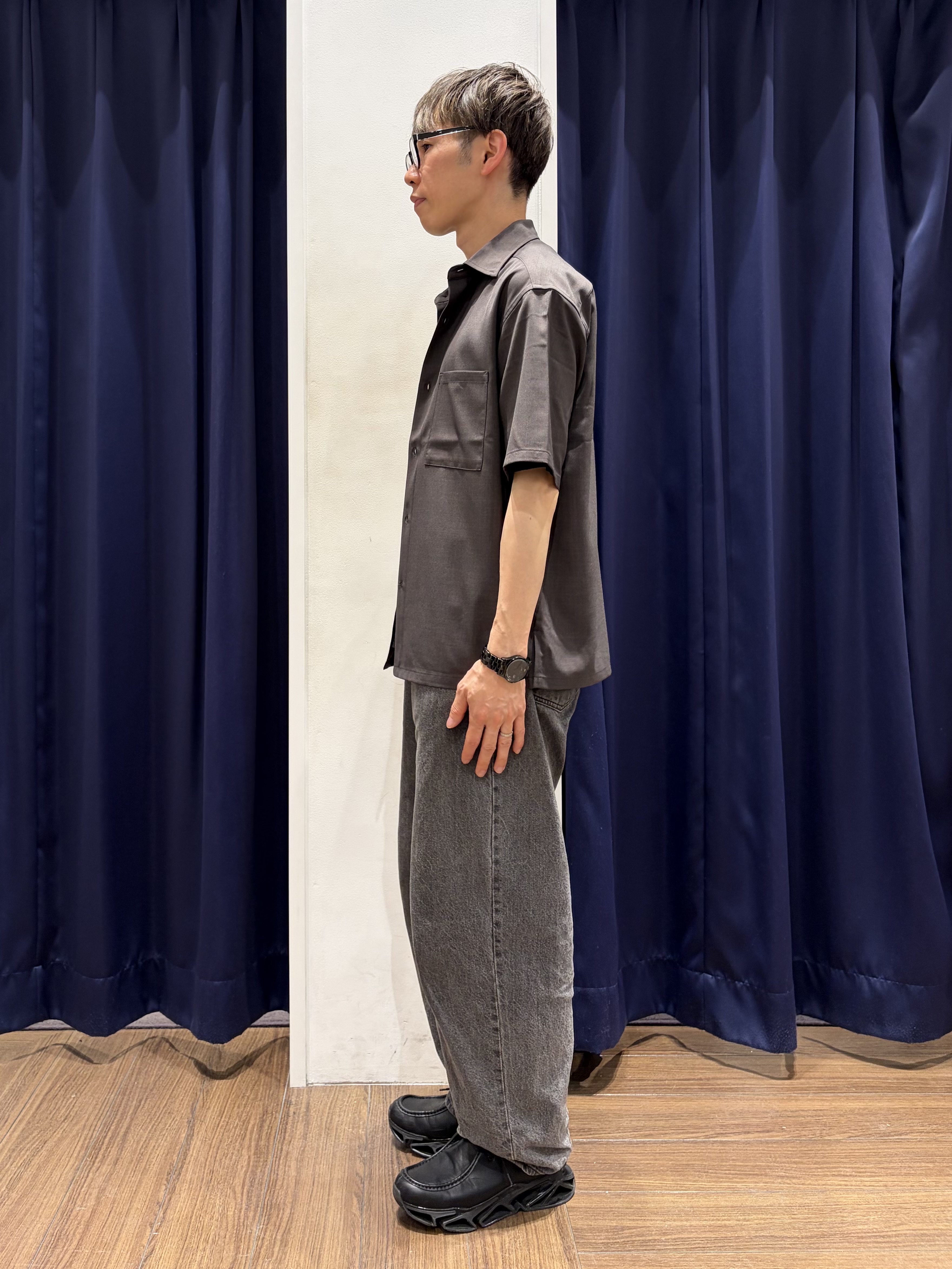 つーじーさんの「THE SHOP TK｜LITE TEX ダブルフラップ半袖シャツ 接触冷感/吸水速乾/UVカット/アンチピリング/イージー」を使ったコーディネート