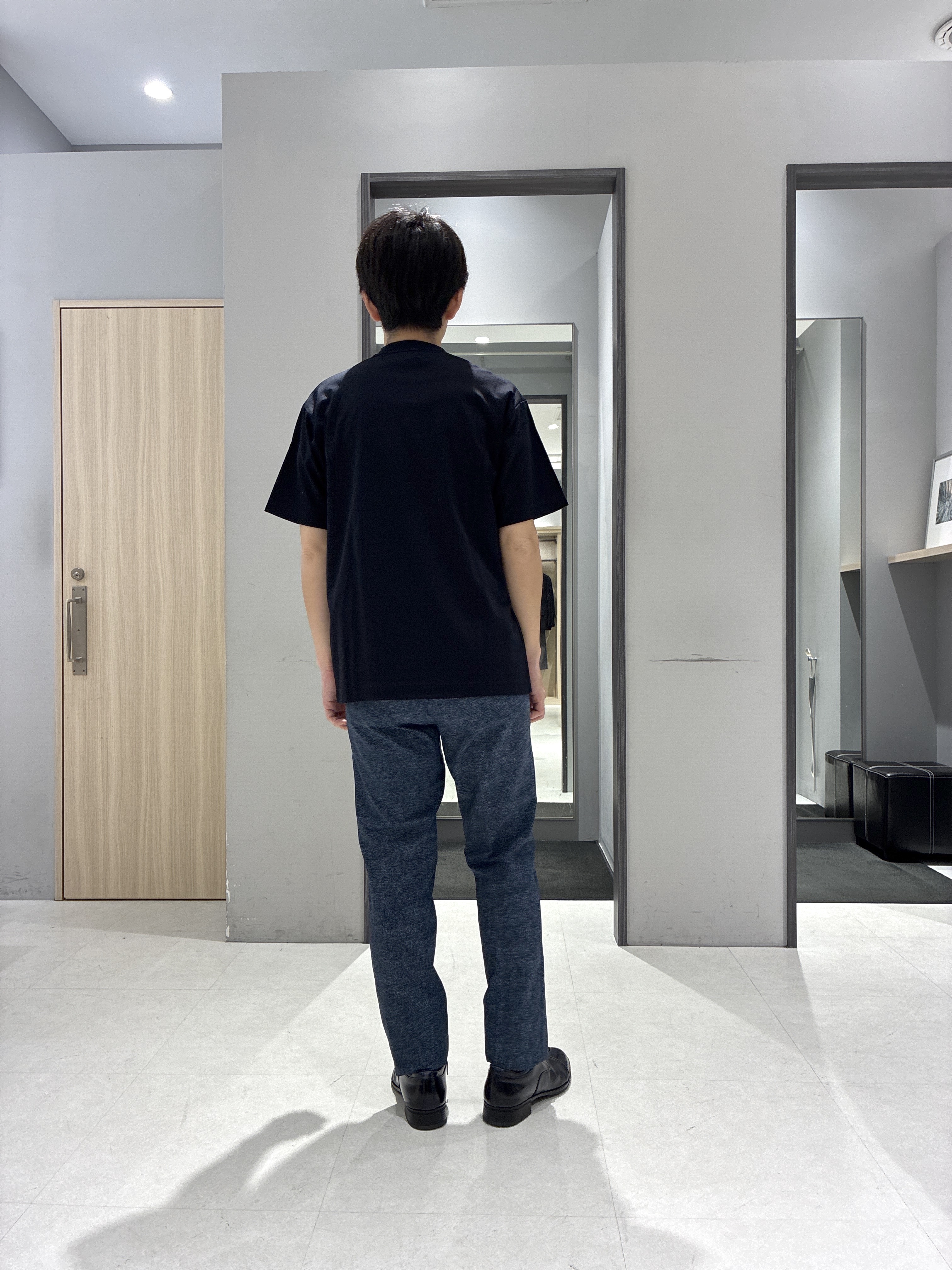 わいずみさんの「TAKEO KIKUCHI｜【抗菌防臭】COOL DOTS（R）ドビープリント ジャケット」を使ったコーディネート