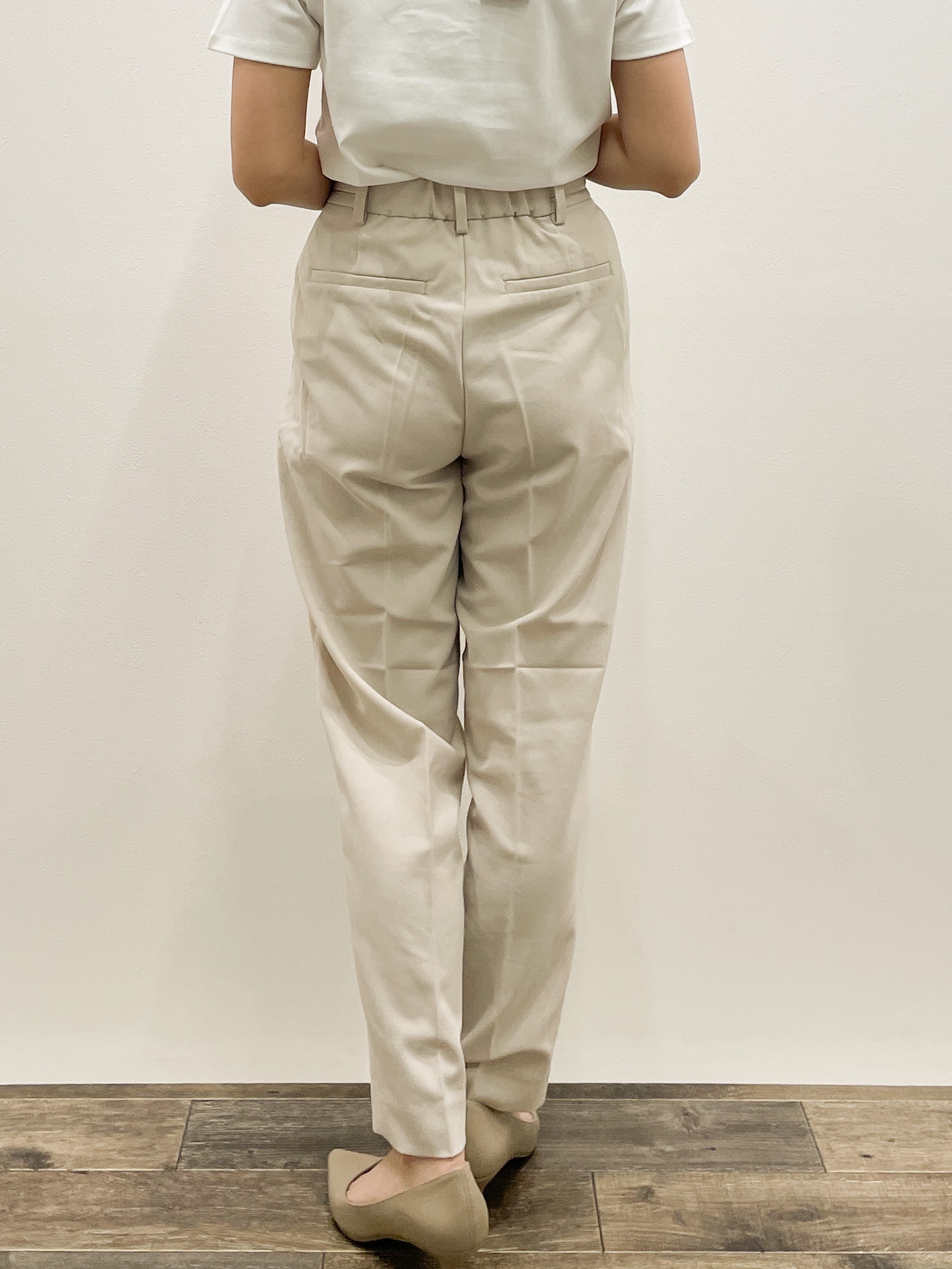 Asukaさんの「OPAQUE.CLIP｜【UVケア／接触冷感】フロントロゴ刺繍Tシャツ《洗濯機OK／S-3L／7col》」を使ったコーディネート