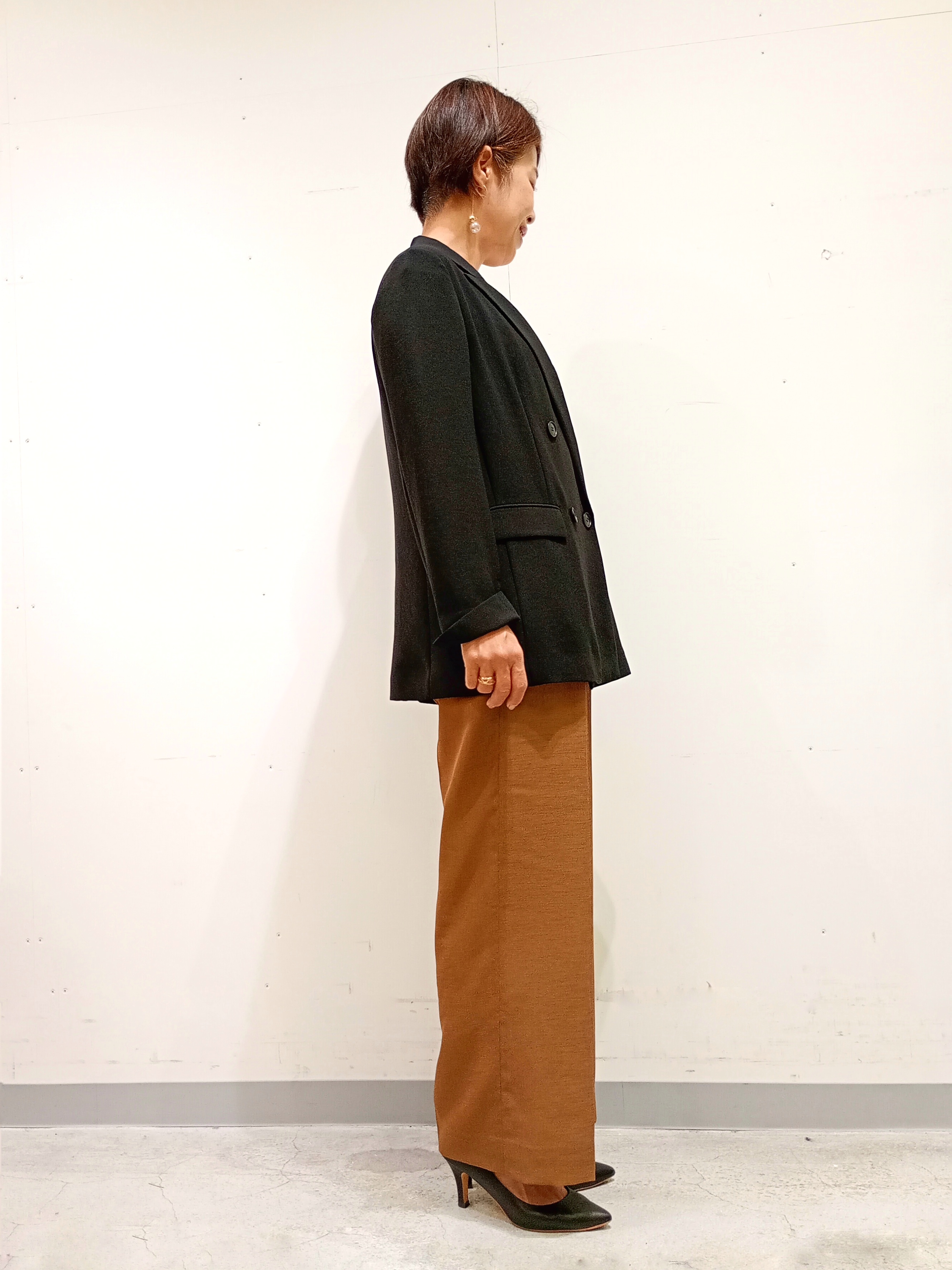 Kさんの「INDIVI｜【洗える／多機能／SETUP可】着る日傘ダブルジャケット」を使ったコーディネート