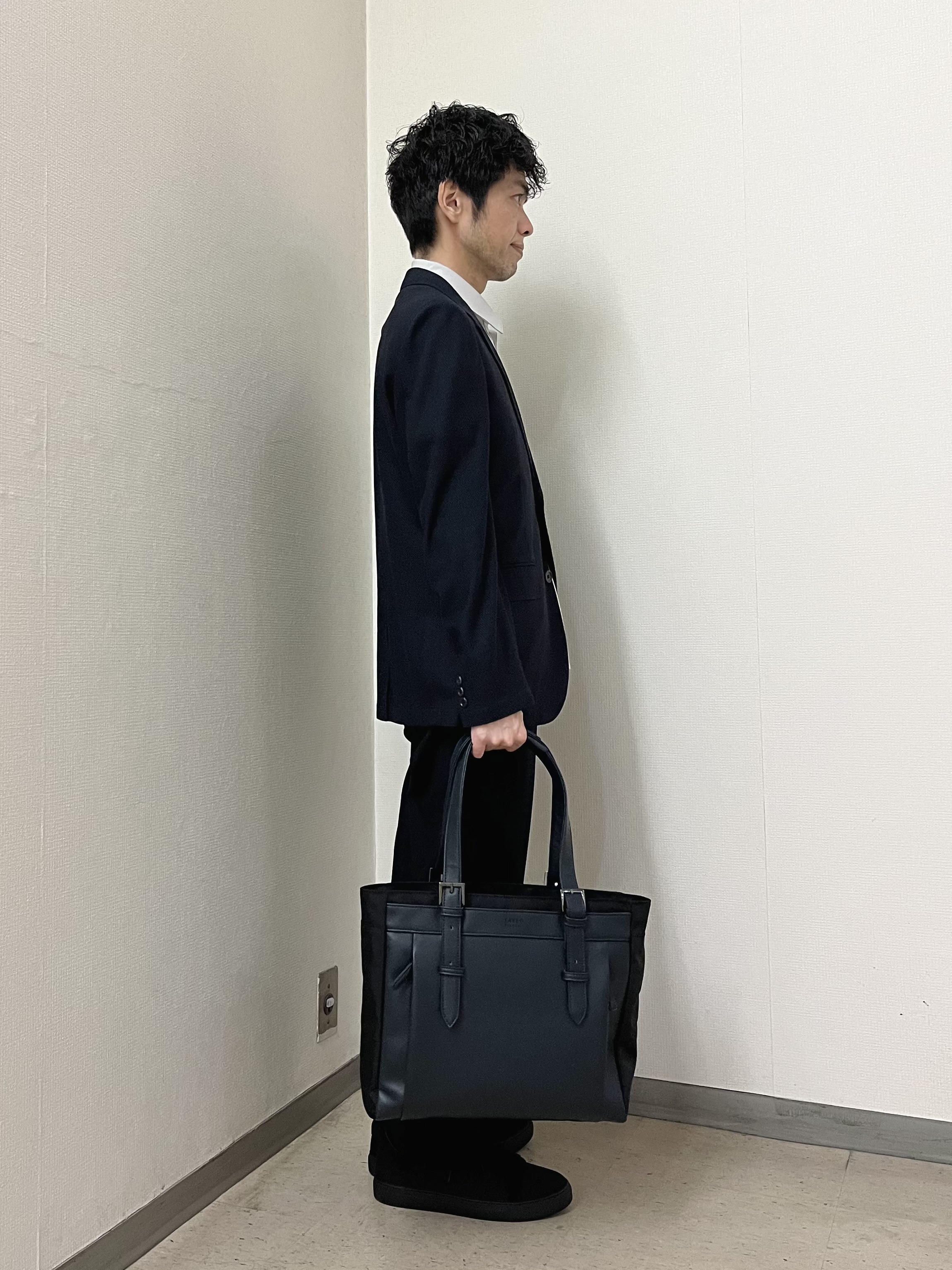 URAさんの「TAKEO KIKUCHI｜【抗菌防臭】CALCULO（R）ジャージ ジャケット」を使ったコーディネート
