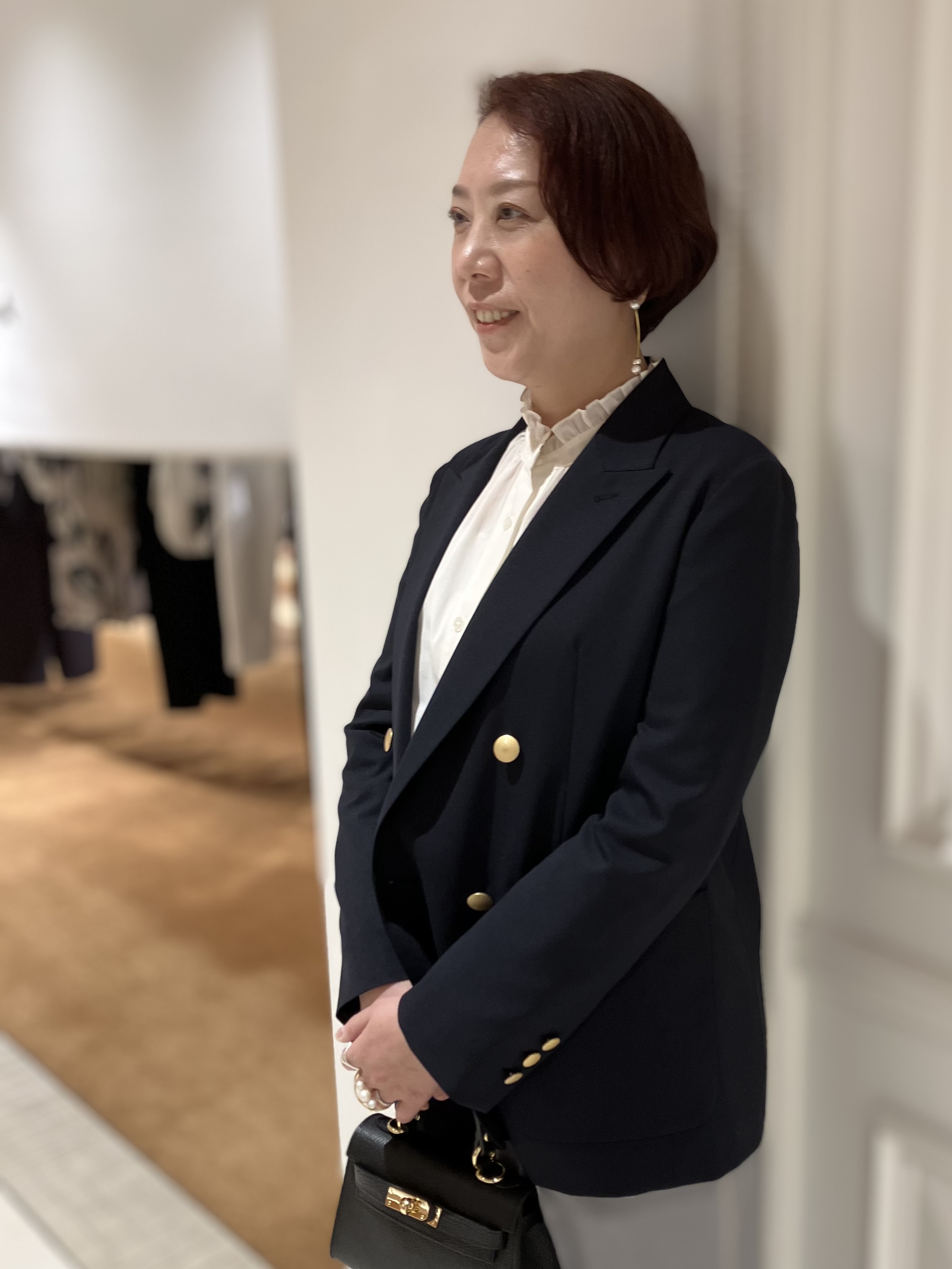 TAJIさんの「DRESSTERIOR｜コンフォート ダブルブレザー」を使ったコーディネート