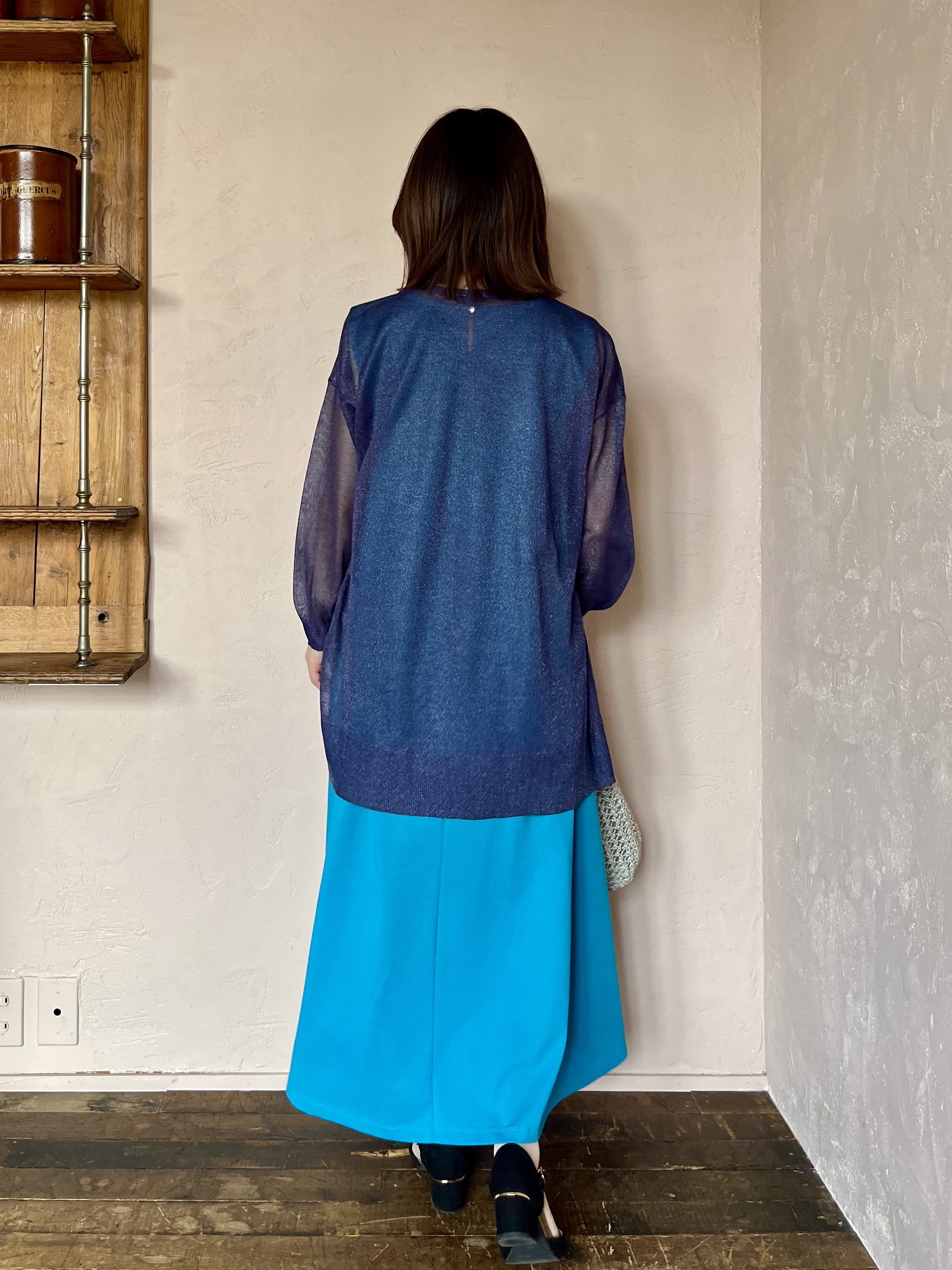 saoriさんの「【UV／冷感／毛玉防止】汗染み防止機能付きカットワンピース」を使ったコーディネート