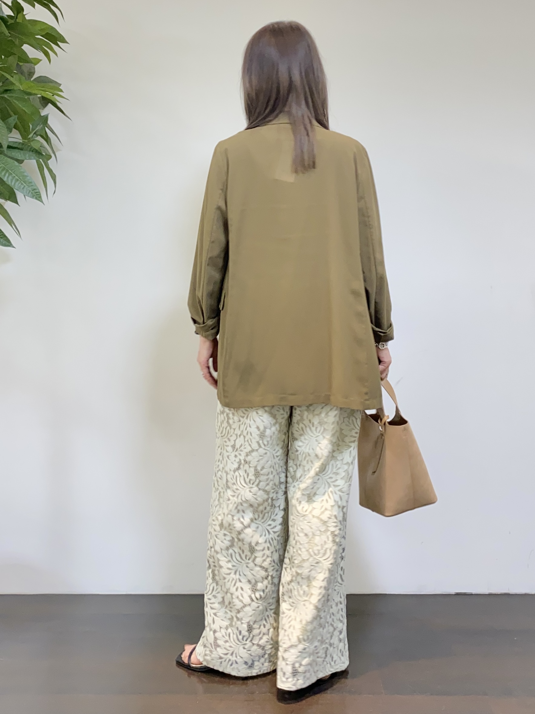 tomoさんの「UNTITLED｜【セットアップ可/接触冷感/通気性】ドライシアーダブルジャケット」を使ったコーディネート