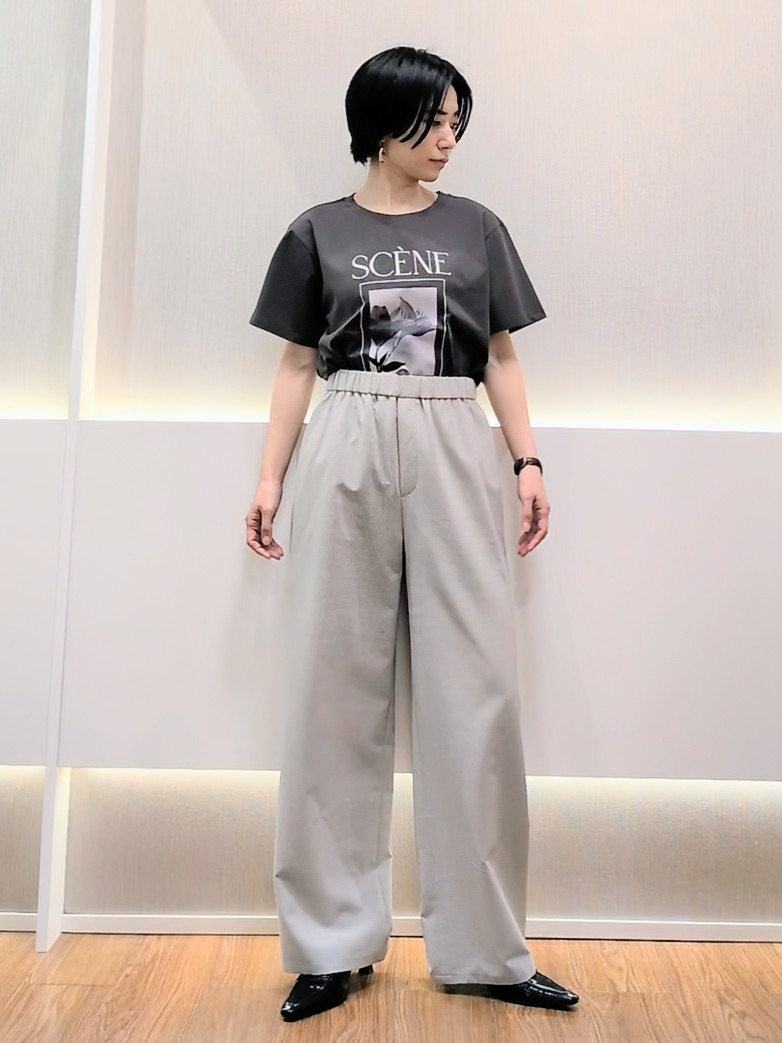ミズタさんの「UNTITLED｜【古畑星夏さん着用/ロゴ/プリント】グラフィックTシャツ」を使ったコーディネート