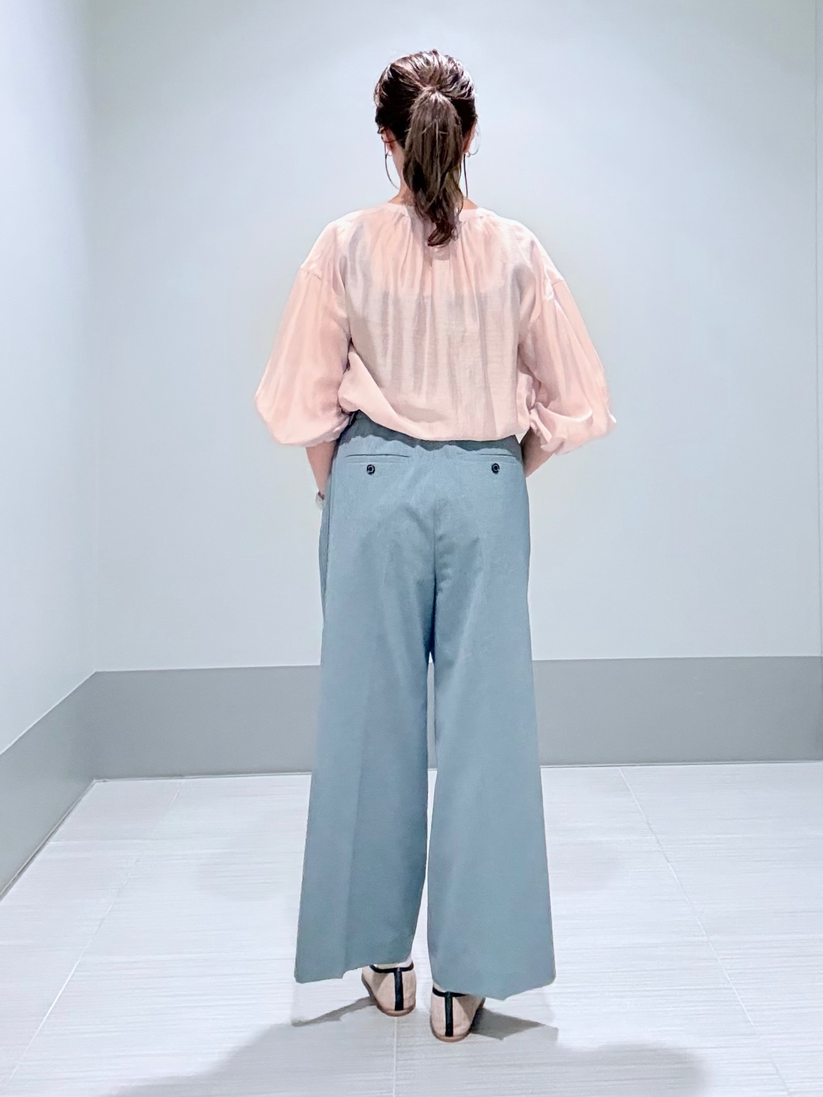 Yamaさんの「DRESSTERIOR｜パナマ風バレエシューズ」を使ったコーディネート