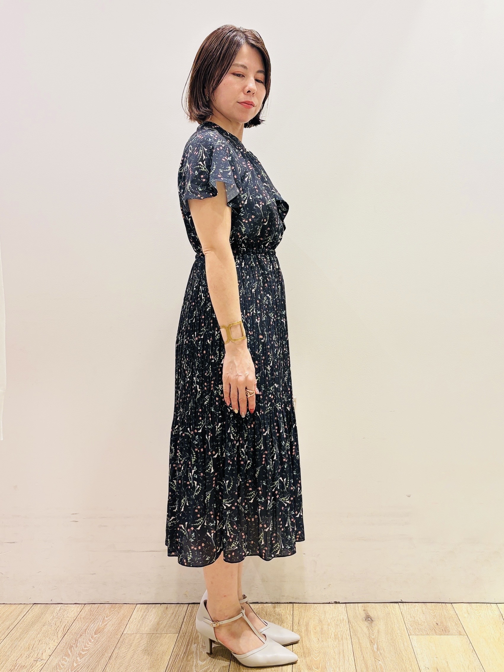 YUKOさんの「index｜クロスオーバルメタルリング」を使ったコーディネート