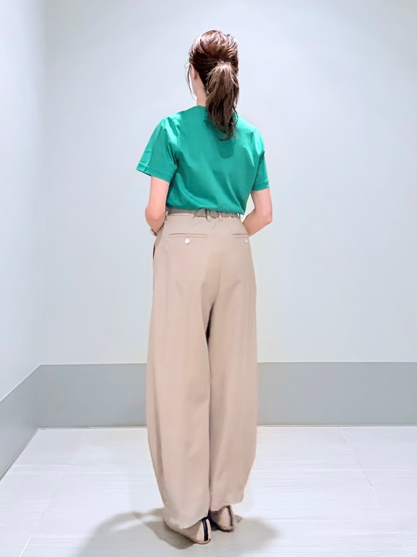 Yamaさんの「DRESSTERIOR｜【接触冷感／抗菌防臭／消臭】アイスクリアコットン ピストルラビットT」を使ったコーディネート