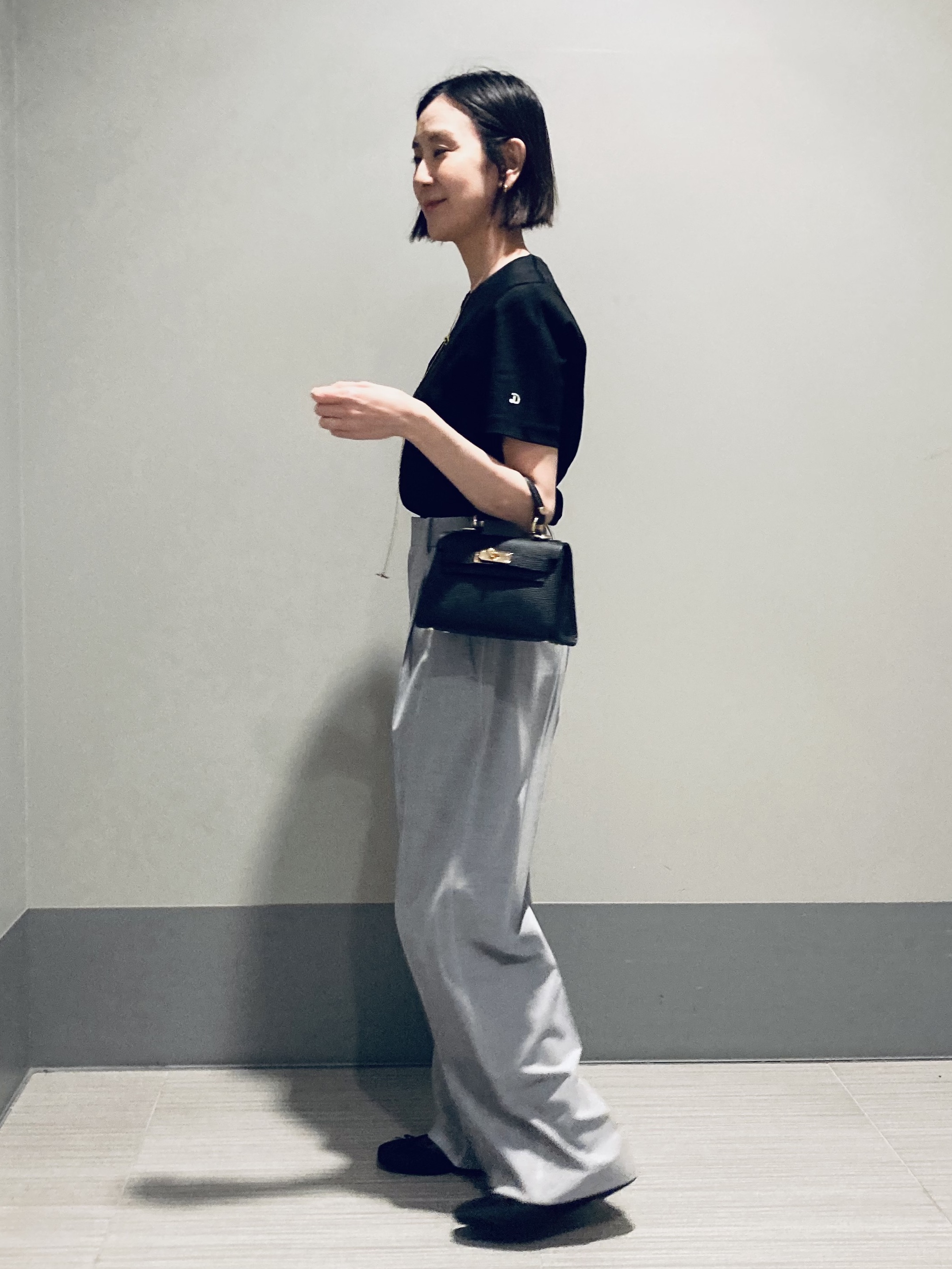 Furuさんの「DRESSTERIOR｜【接触冷感／抗菌防臭／消臭】アイスクリアコットンTシャツ」を使ったコーディネート