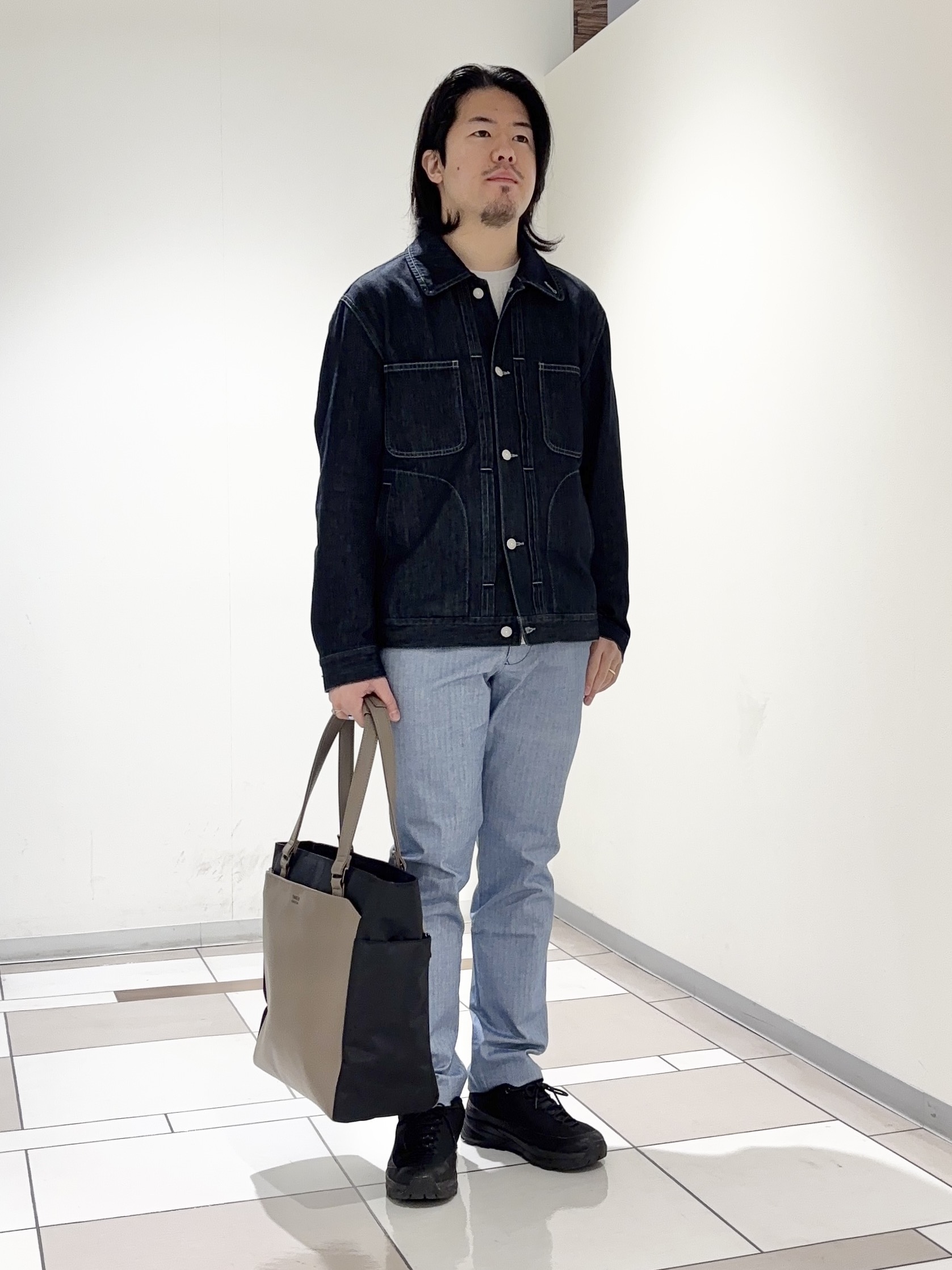 及川さんの「TAKEO KIKUCHI｜【BOWLER HAT LABEL】エクスプローラー Gジャン」を使ったコーディネート