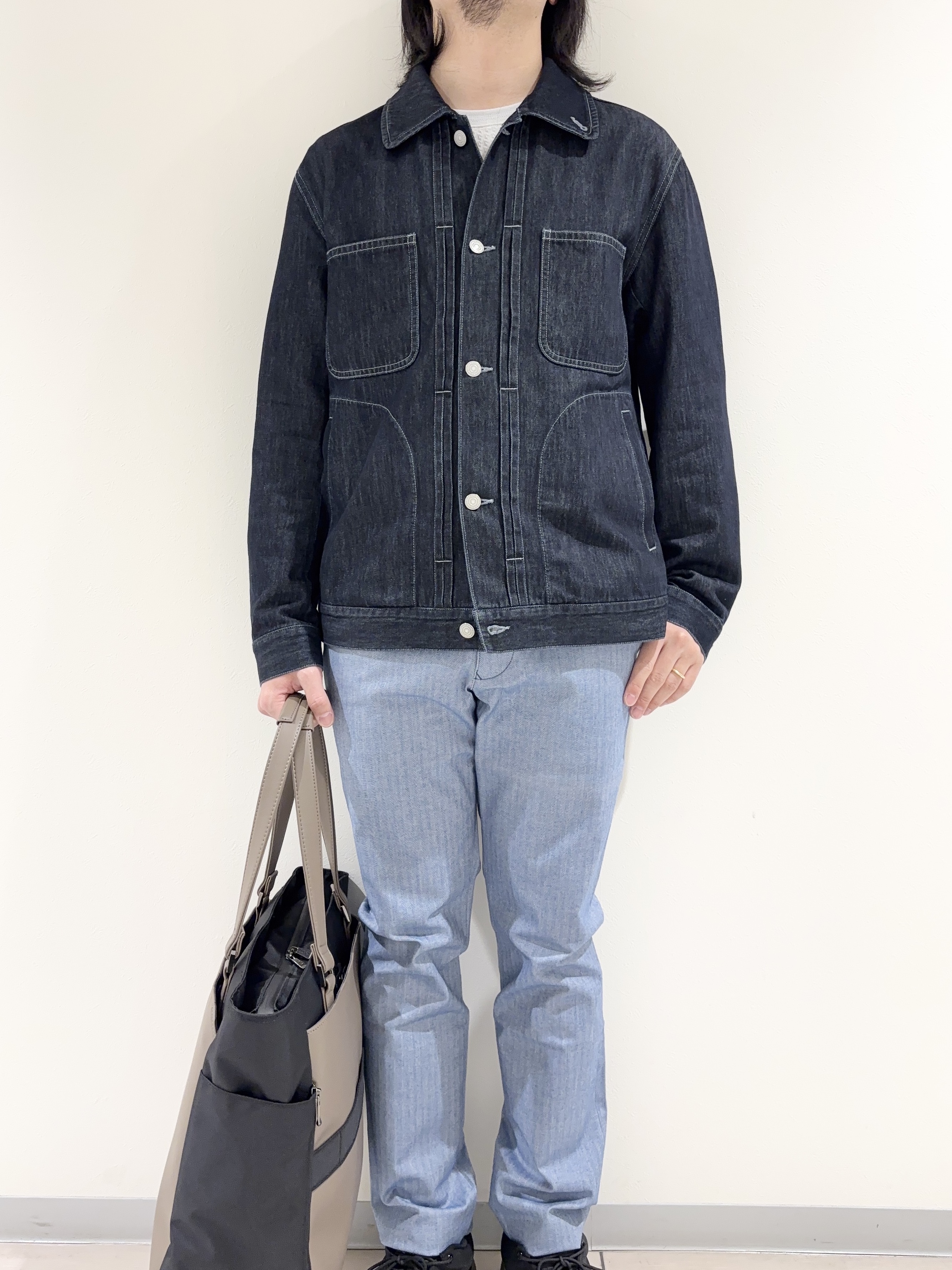 及川さんの「TAKEO KIKUCHI｜【BOWLER HAT LABEL】エクスプローラー Gジャン」を使ったコーディネート