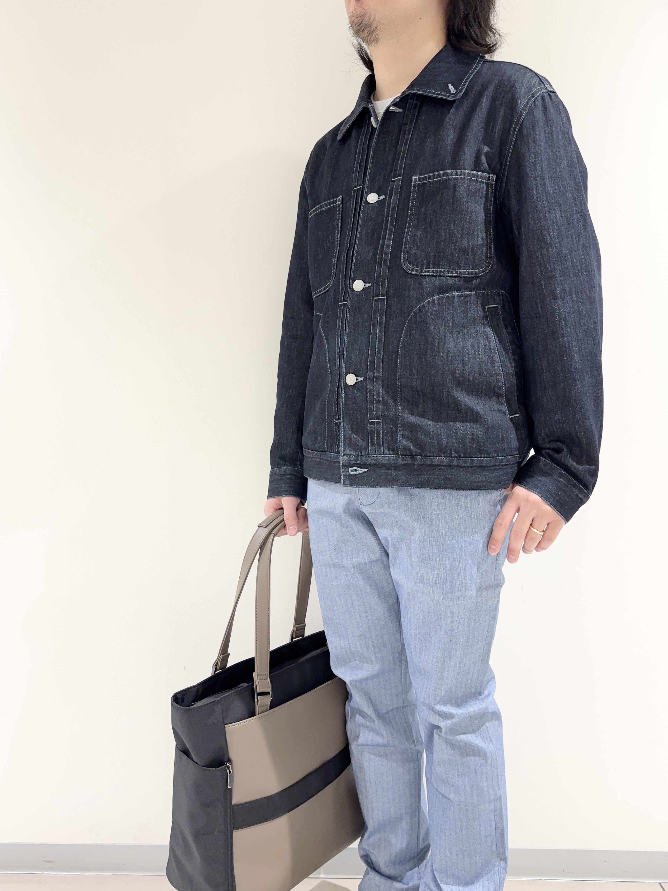 及川さんの「TAKEO KIKUCHI｜【BOWLER HAT LABEL】エクスプローラー Gジャン」を使ったコーディネート