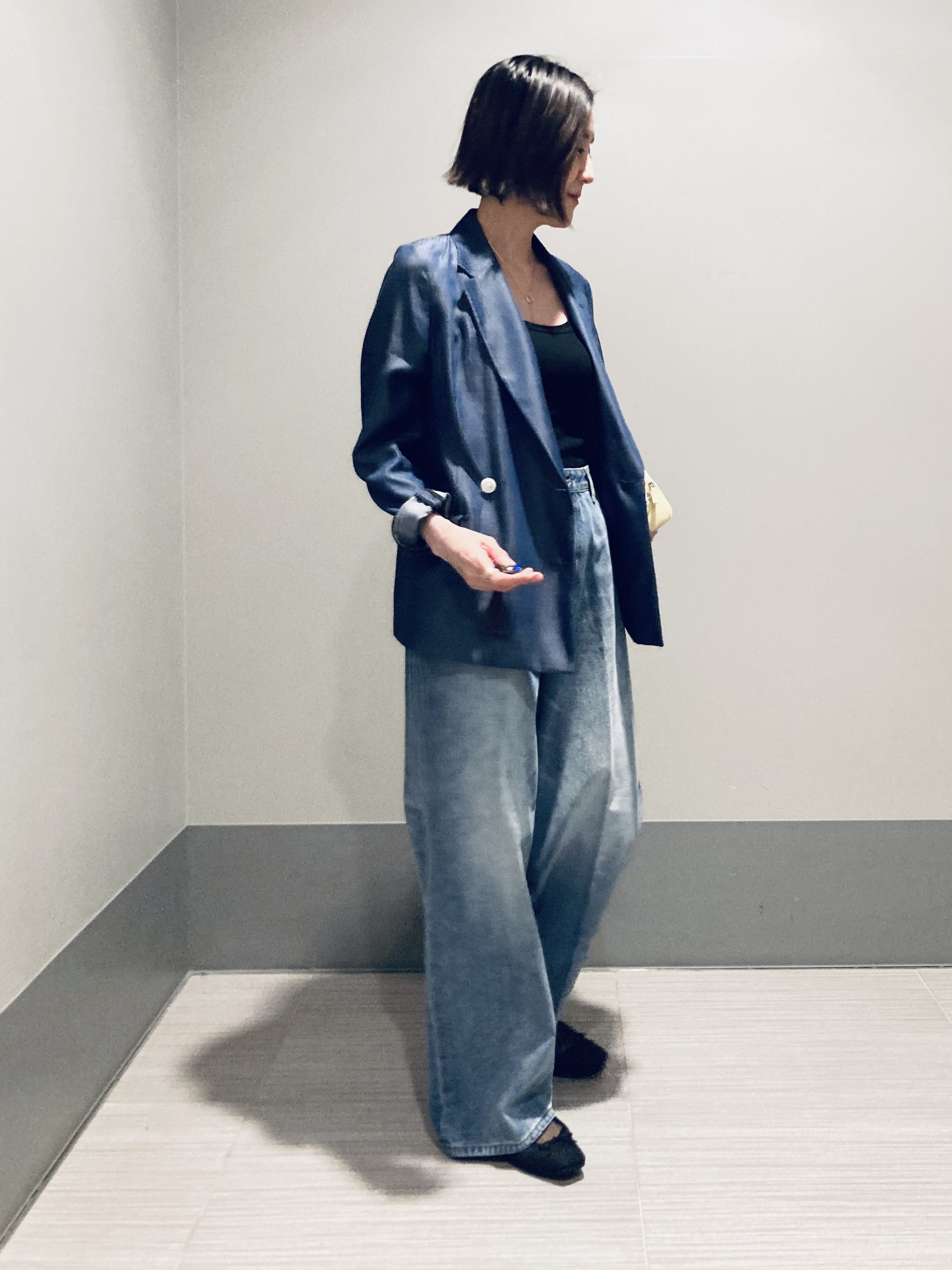 Furuさんの「DRESSTERIOR｜【otonaMUSE5月号掲載/セットアップ可】テンセルデニムダブルジャケット」を使ったコーディネート