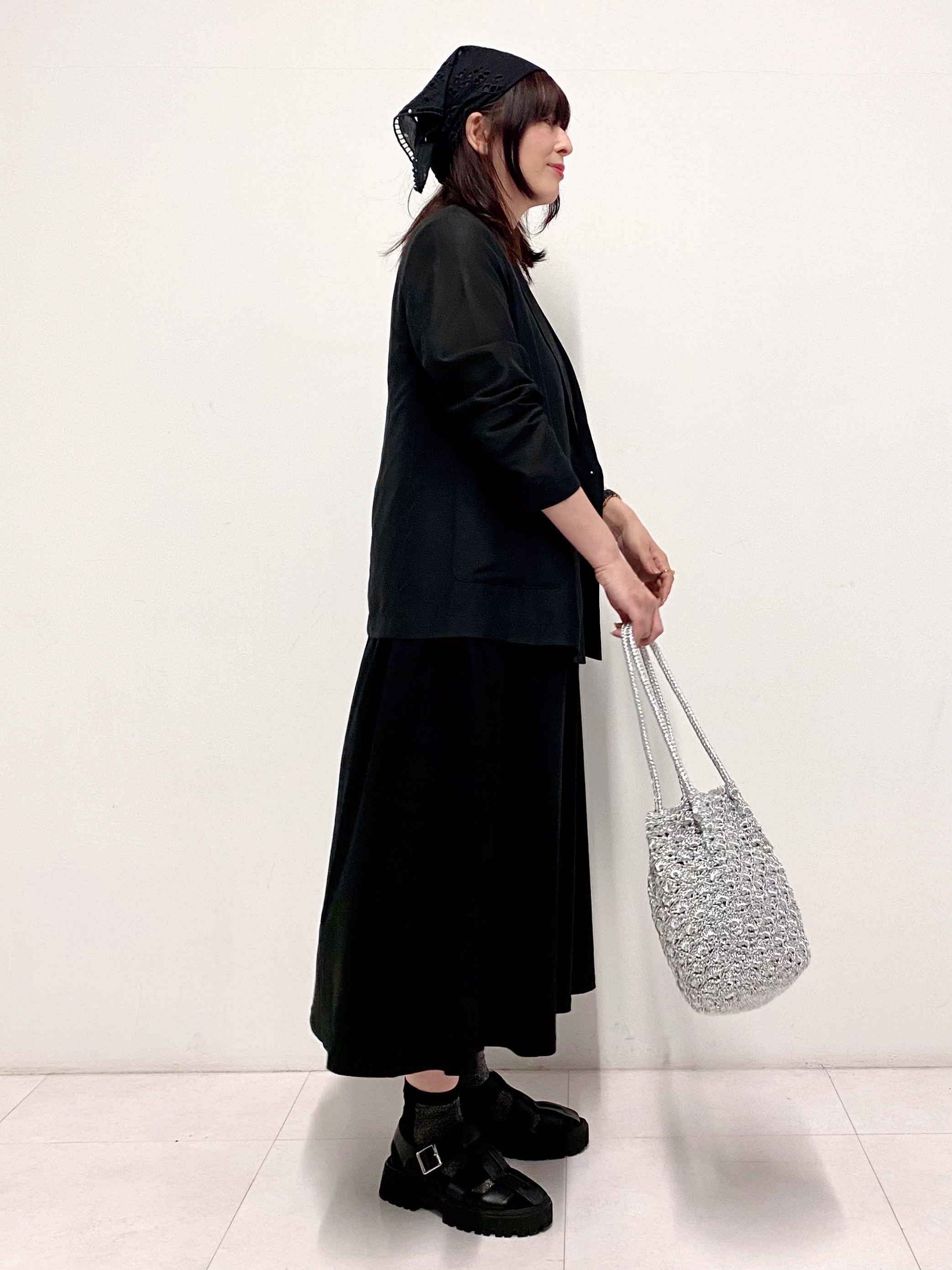 Sawaguchiさんの「DRESSTERIOR｜【接触冷感/防シワ機能/ウォッシャブル】クールタッチ リネンブレンドシアージャケット」を使ったコーディネート
