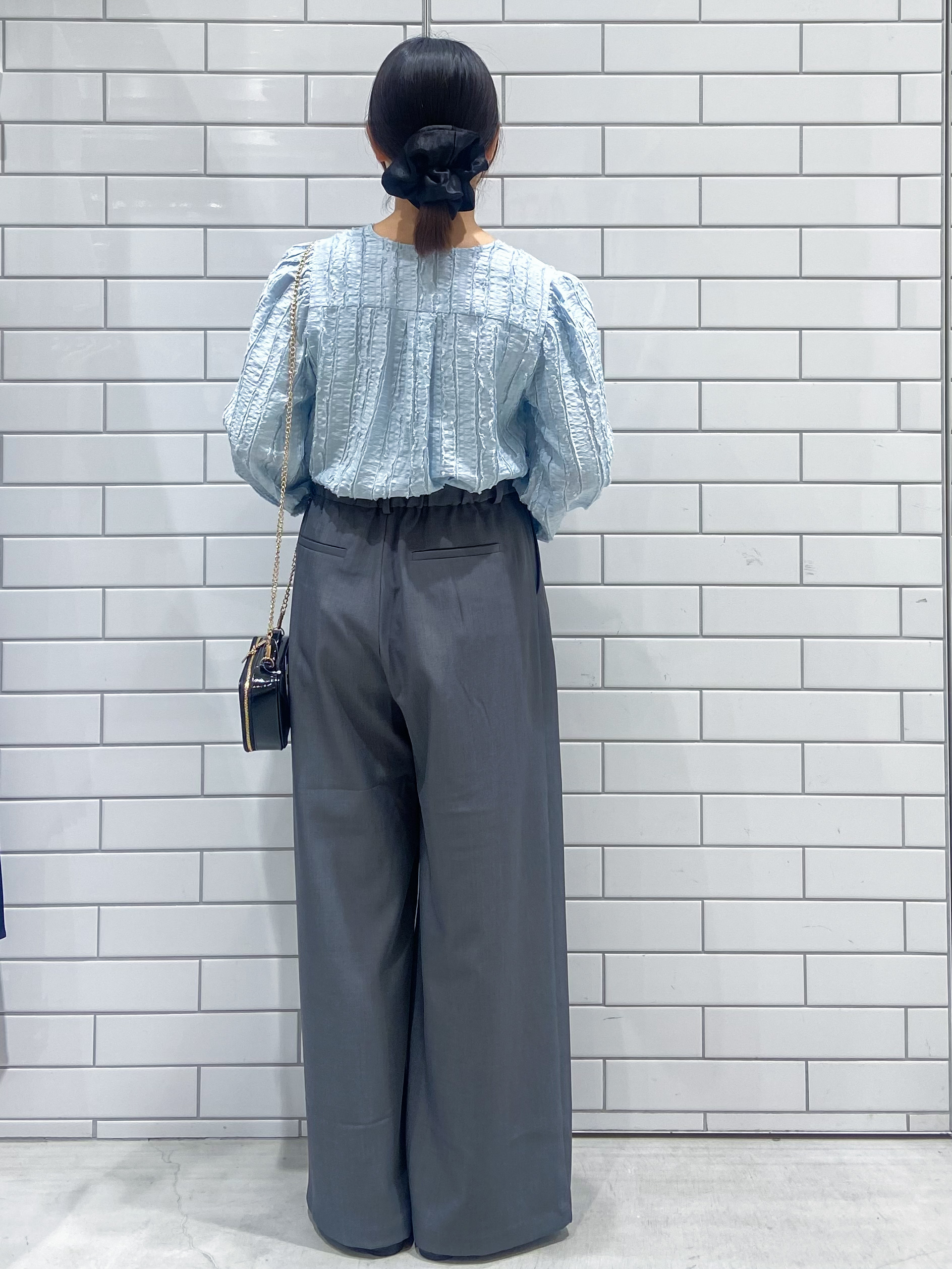 kimiさんの「OPAQUE.CLIP｜フリンジジャカードブラウス【洗濯機OK】」を使ったコーディネート