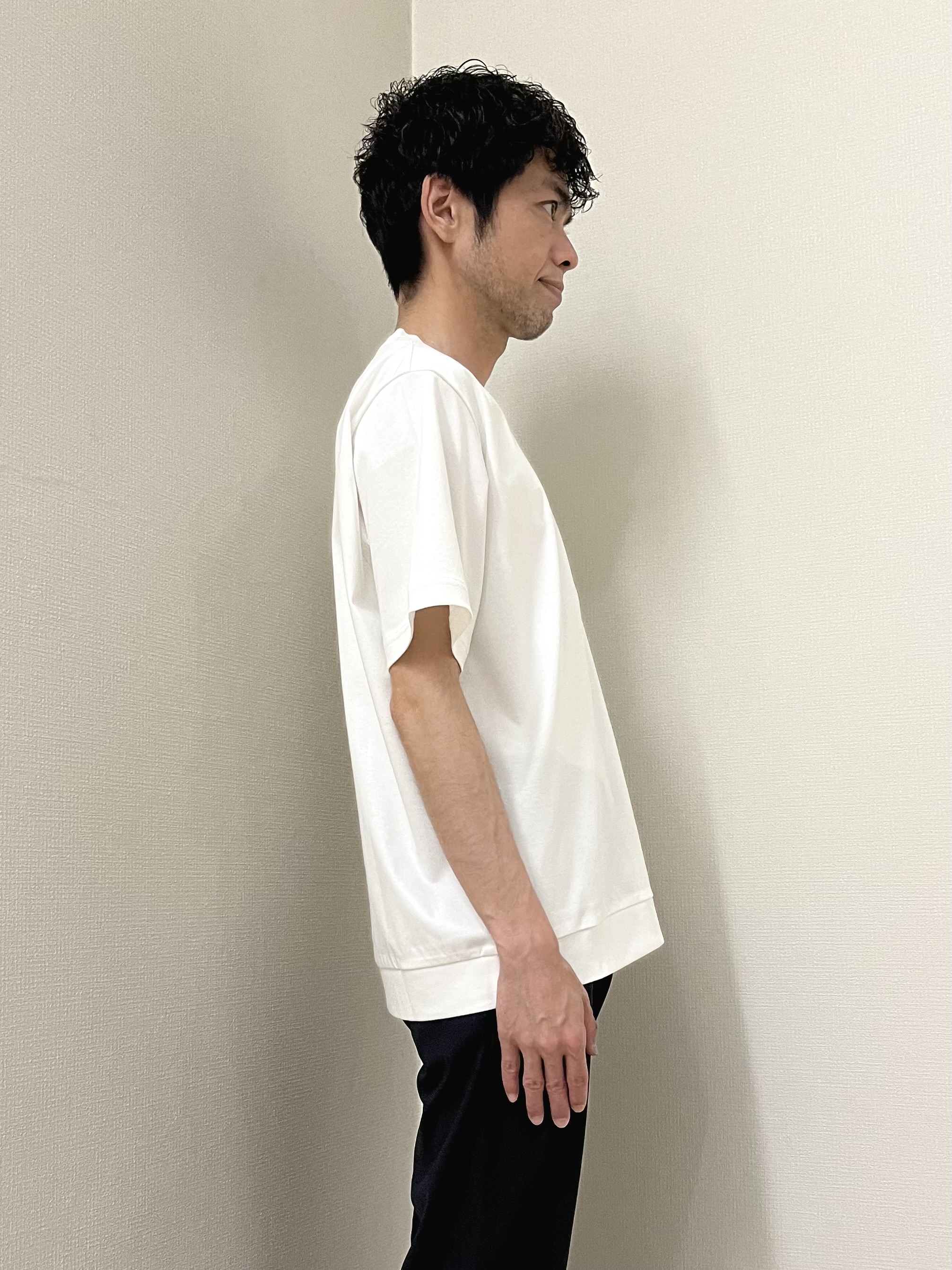 URAさんの「TAKEO KIKUCHI｜【BOWLER HAT LABEL】ビリケンさんプリント 半袖シャツ」を使ったコーディネート