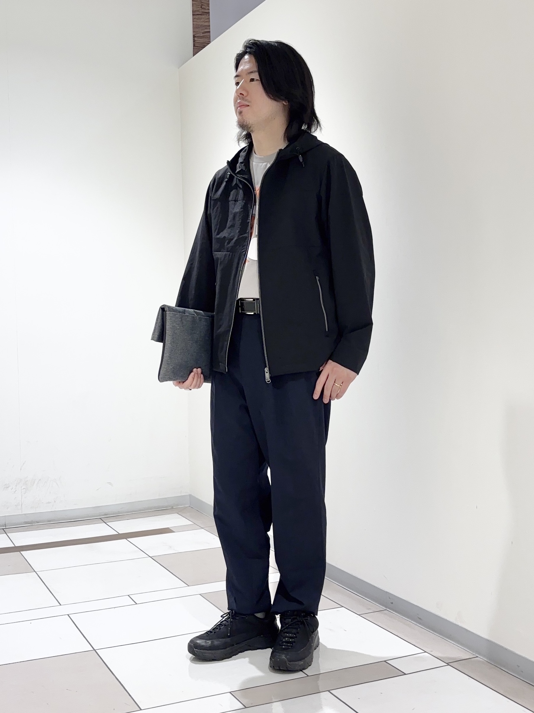 及川さんの「TAKEO KIKUCHI｜【KAJIF】フード ブルゾン」を使ったコーディネート