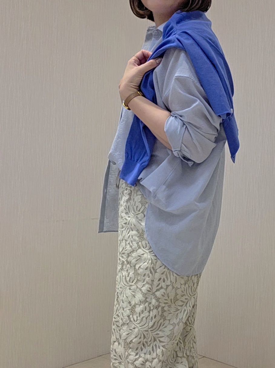 naokoさんの「UNTITLED｜【2WAY/マシンウォッシャブル】カシュクールデザインシャツ」を使ったコーディネート