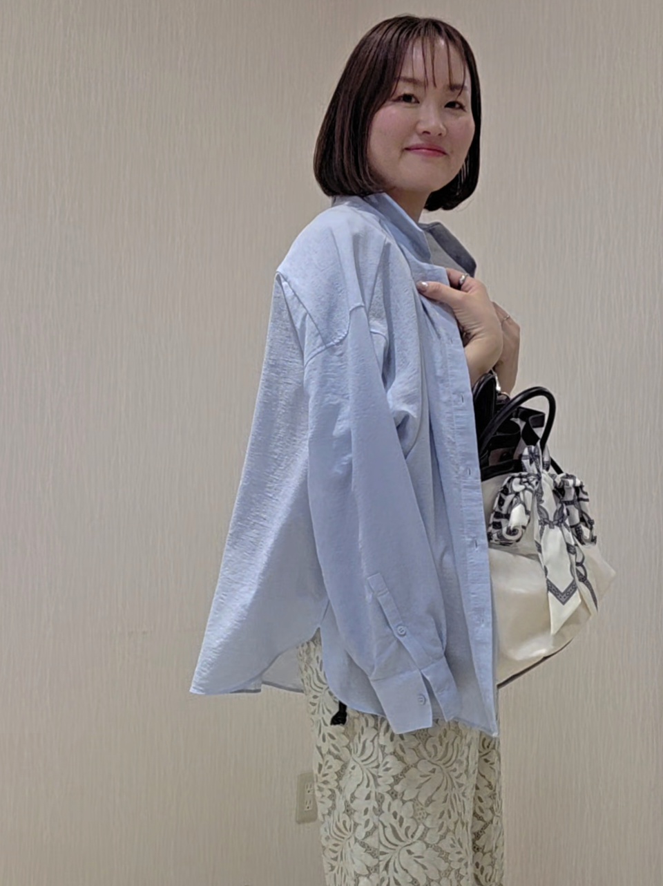 naokoさんの「UNTITLED｜【2WAY/マシンウォッシャブル】カシュクールデザインシャツ」を使ったコーディネート