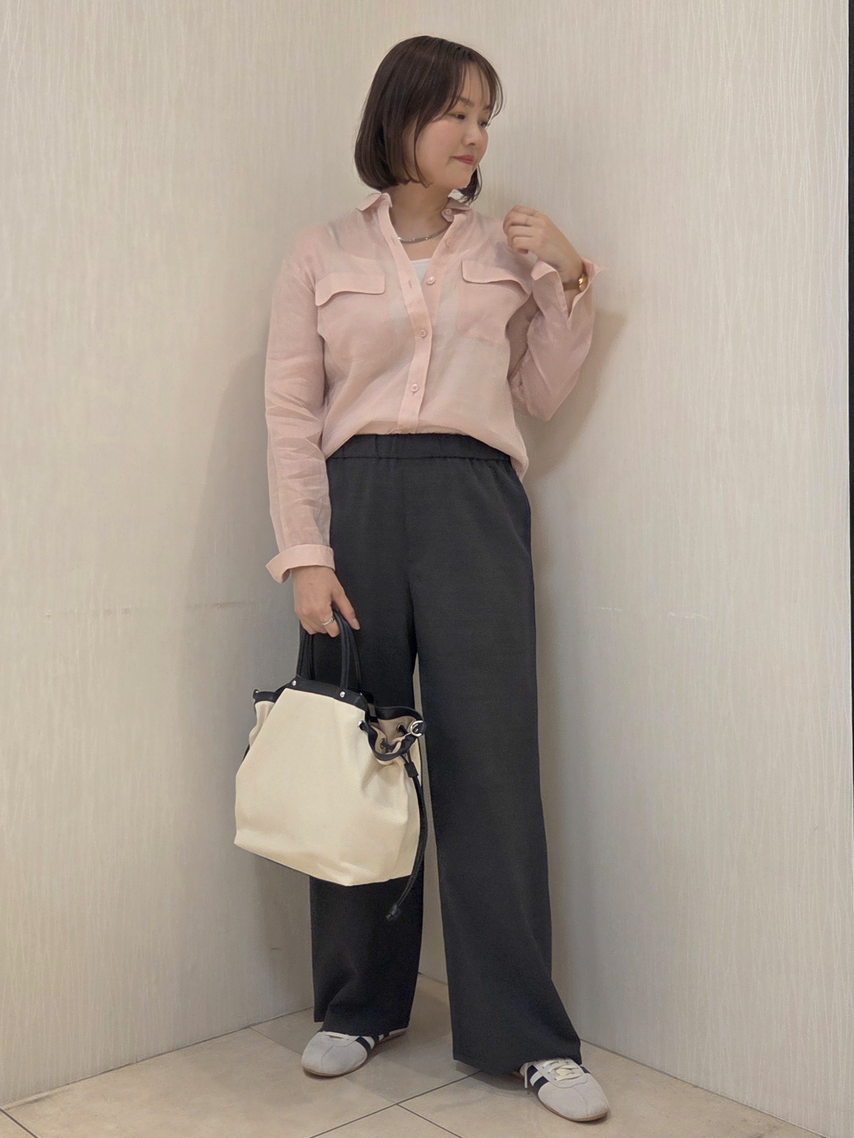 naokoさんの「UNTITLED｜【古畑星夏さん着用/接触冷感】ドライタッチシャツ」を使ったコーディネート