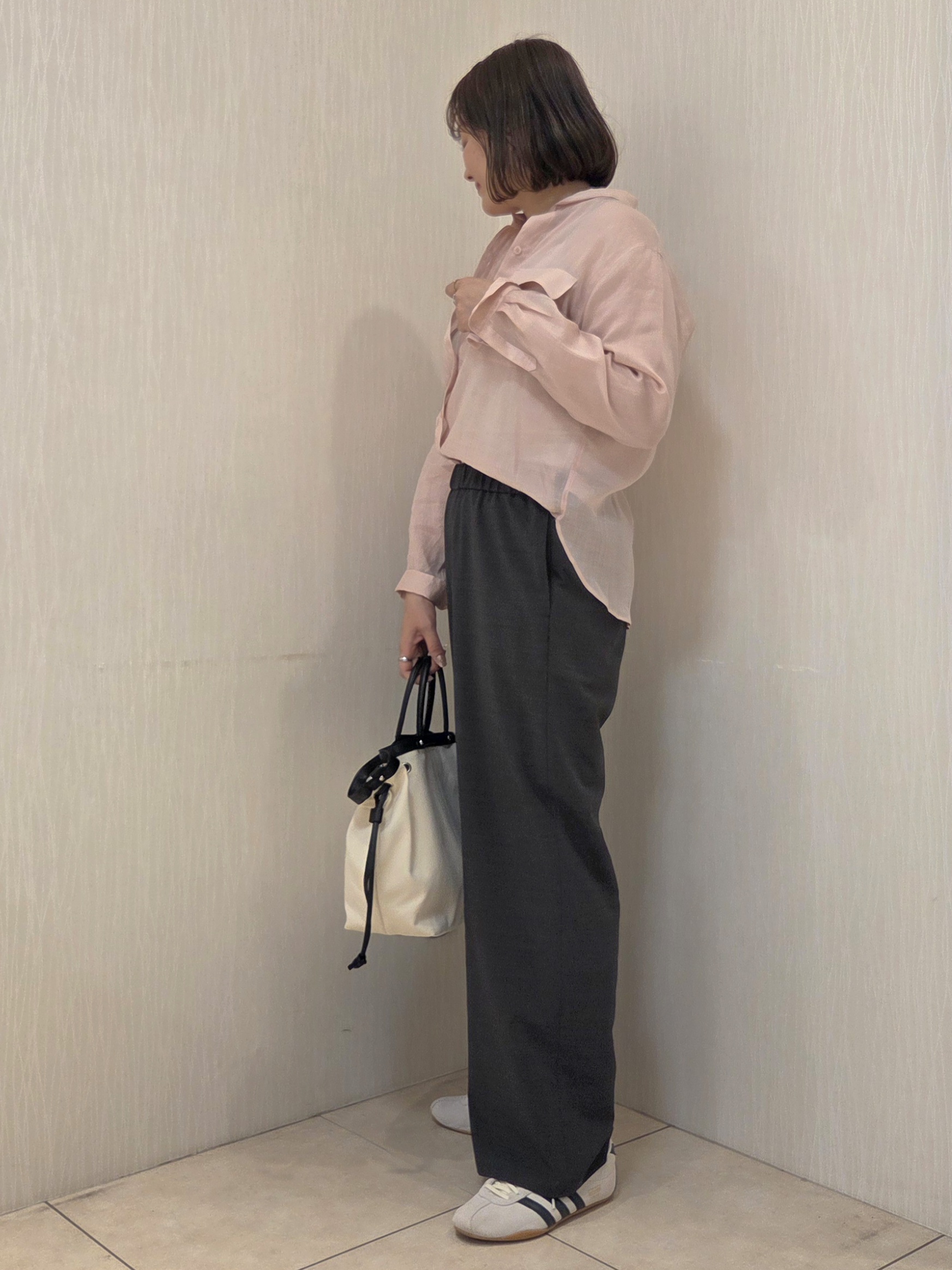 naokoさんの「UNTITLED｜【古畑星夏さん着用/接触冷感】ドライタッチシャツ」を使ったコーディネート