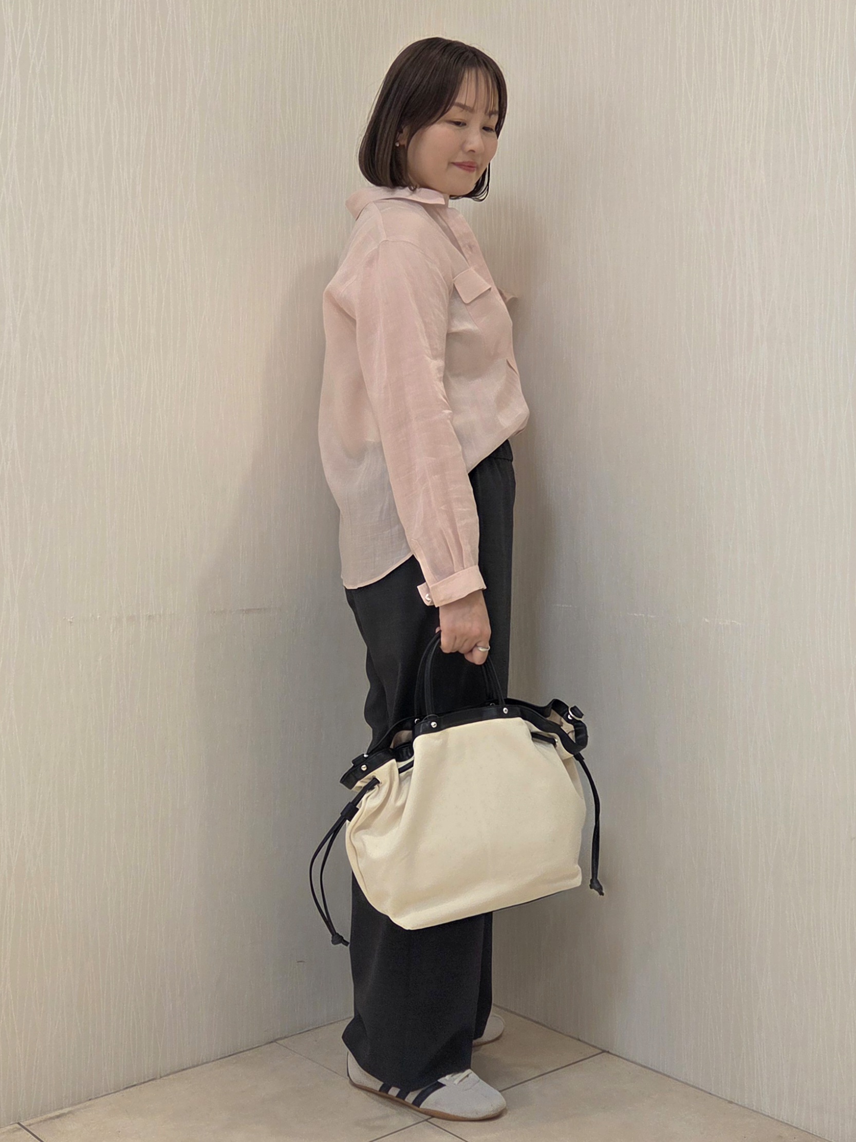 naokoさんの「UNTITLED｜【古畑星夏さん着用/接触冷感】ドライタッチシャツ」を使ったコーディネート
