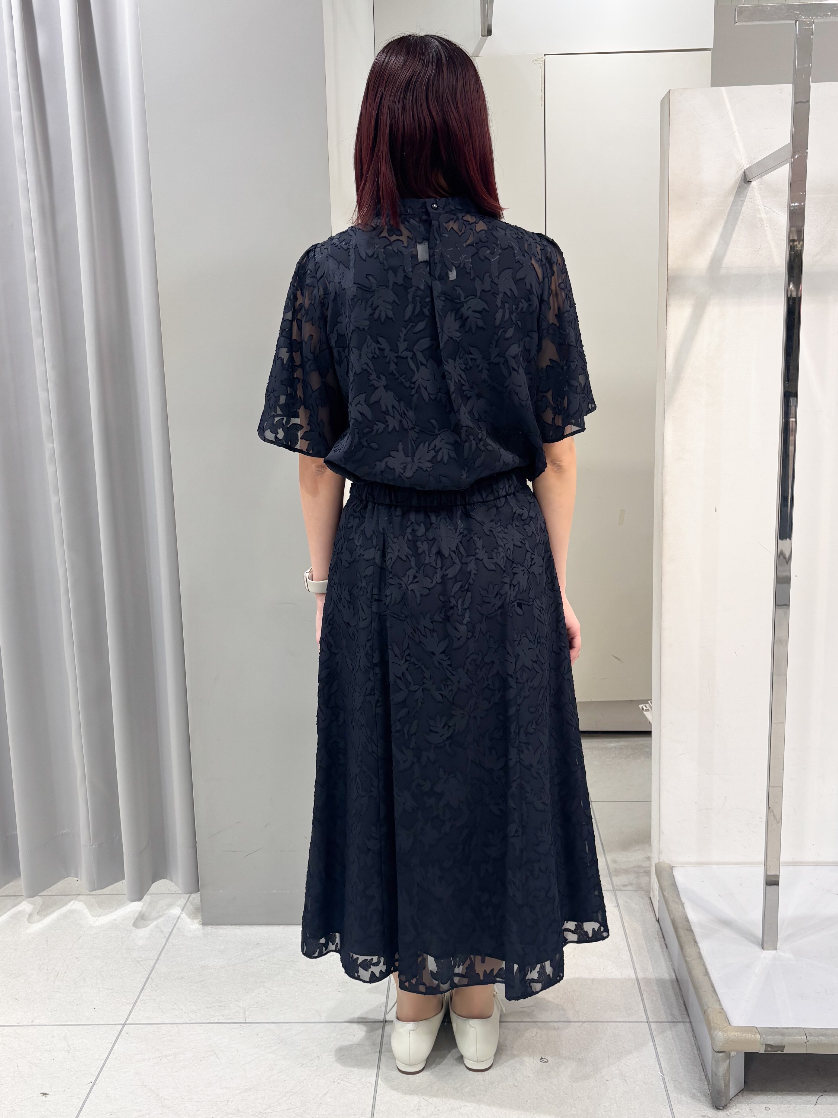 yuiさんの「Reflect｜【選べる2柄／セットアップ可】プチスタンドカラーブラウス」を使ったコーディネート