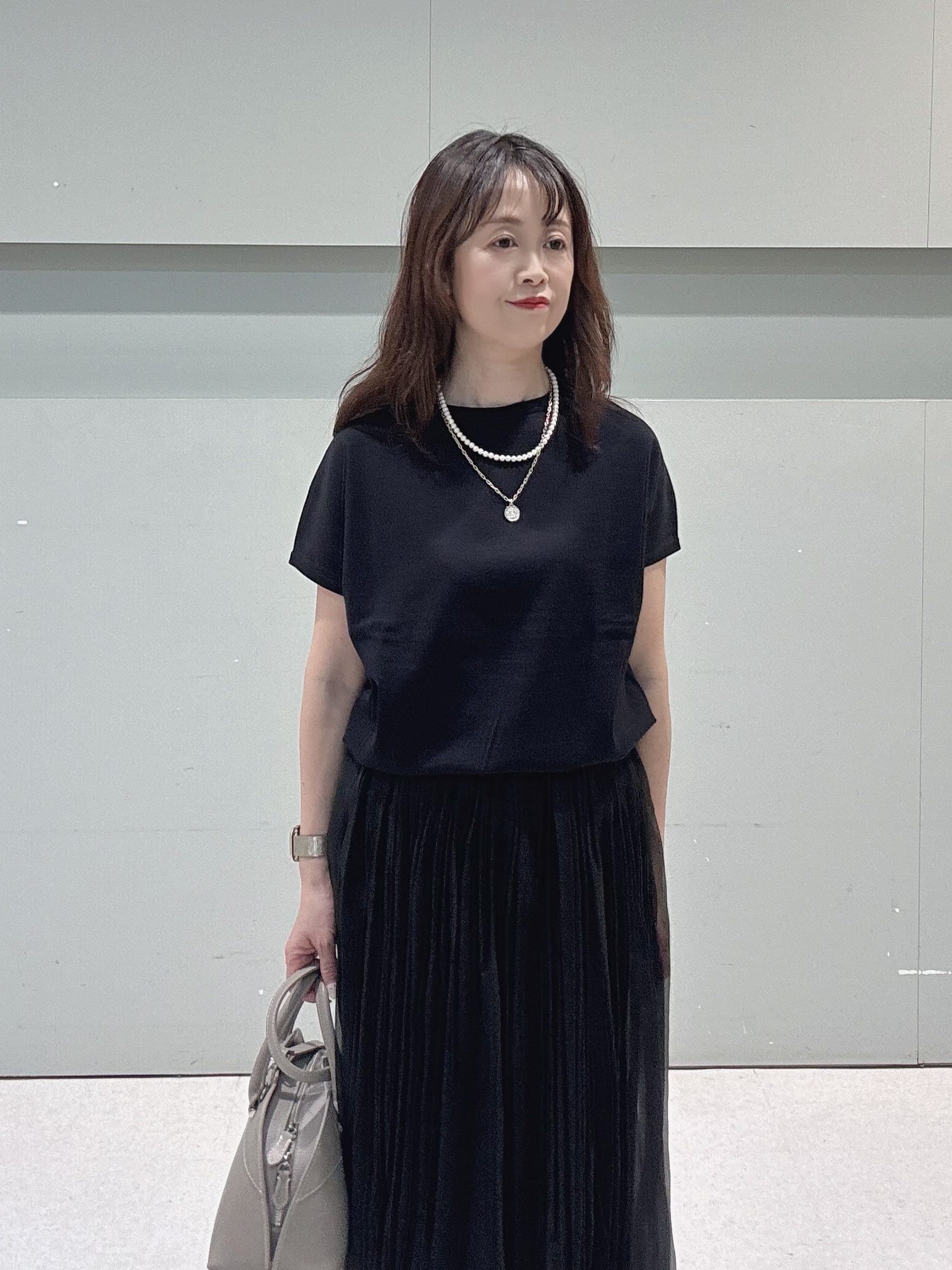 makiさんの「UNTITLED｜【セットアップ可/接触冷感/通気性】ドライシアーダブルジャケット」を使ったコーディネート