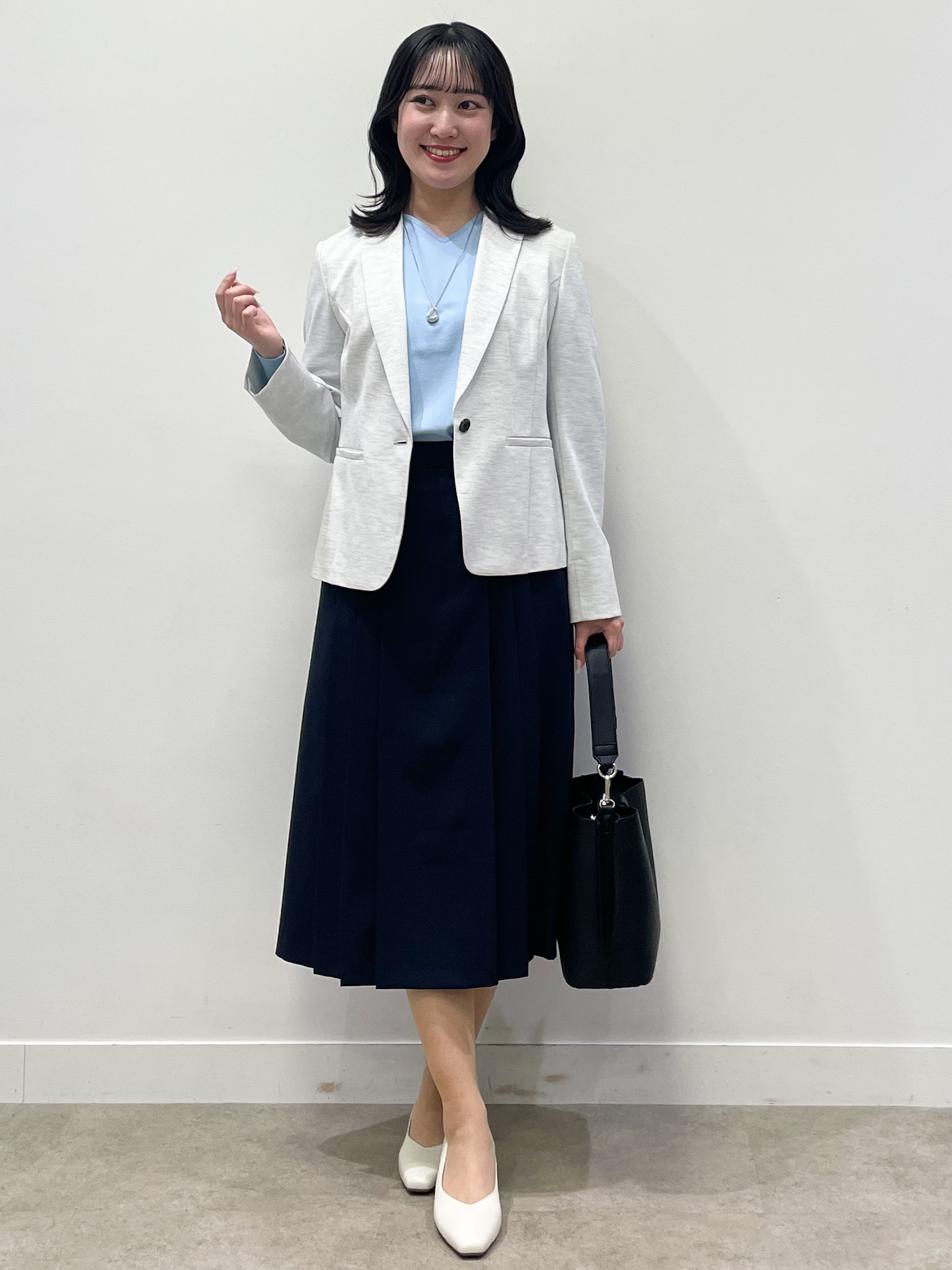 yukariさんの「Reflect｜【SS-4Lサイズ／UVカット／接触冷感】匠ジャケット／ベーシックテーラード」を使ったコーディネート