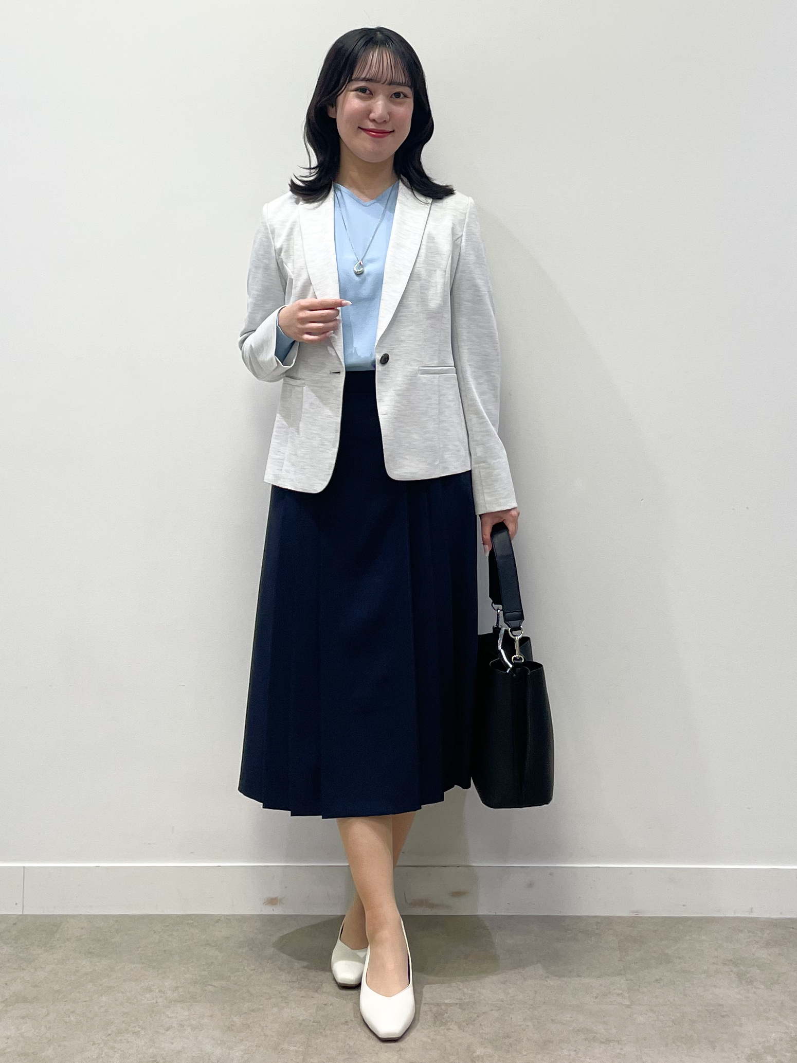 yukariさんの「Reflect｜【SS-4Lサイズ／UVカット／接触冷感】匠ジャケット／ベーシックテーラード」を使ったコーディネート
