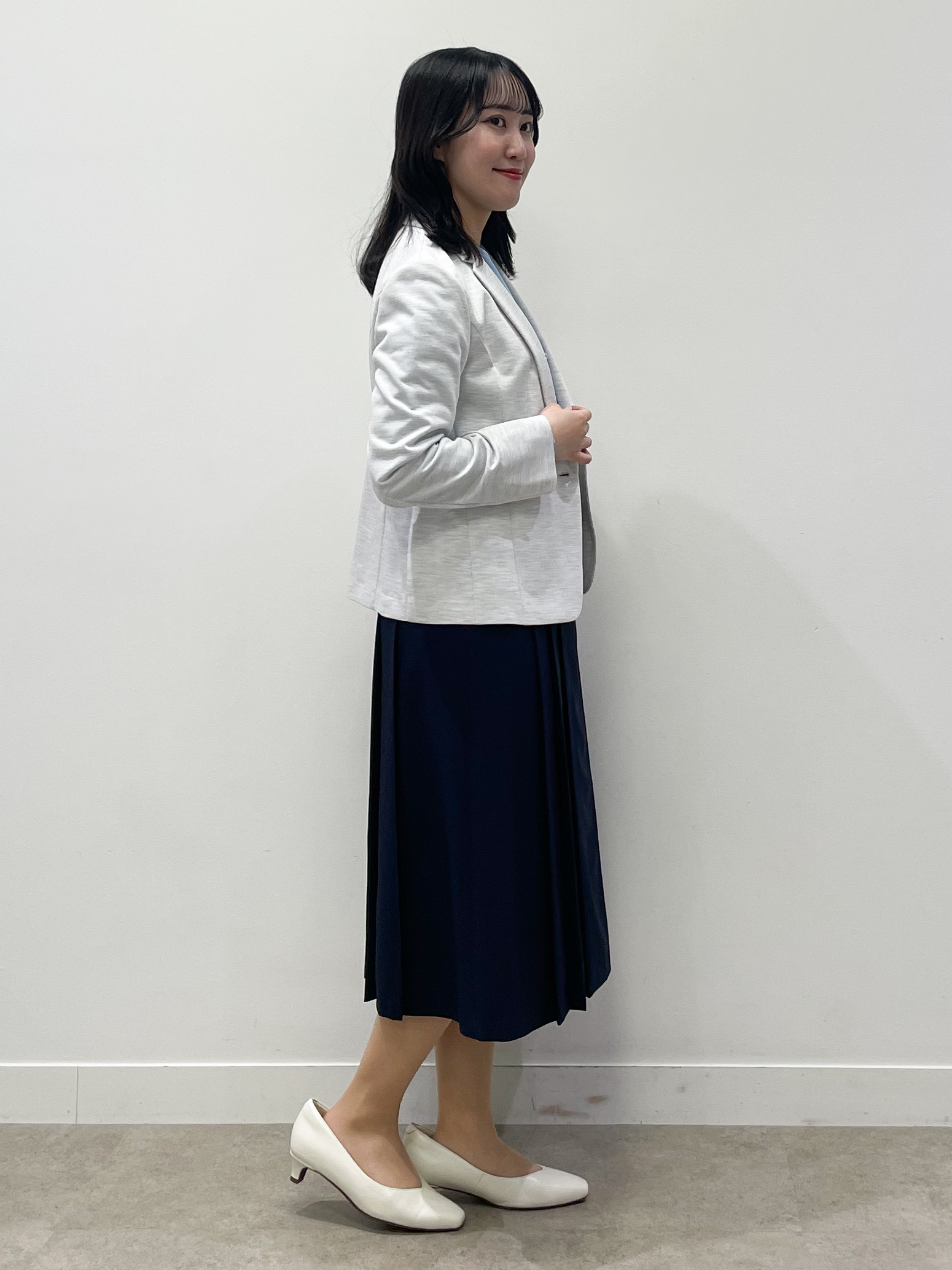 yukariさんの「Reflect｜【SS-4Lサイズ／UVカット／接触冷感】匠ジャケット／ベーシックテーラード」を使ったコーディネート