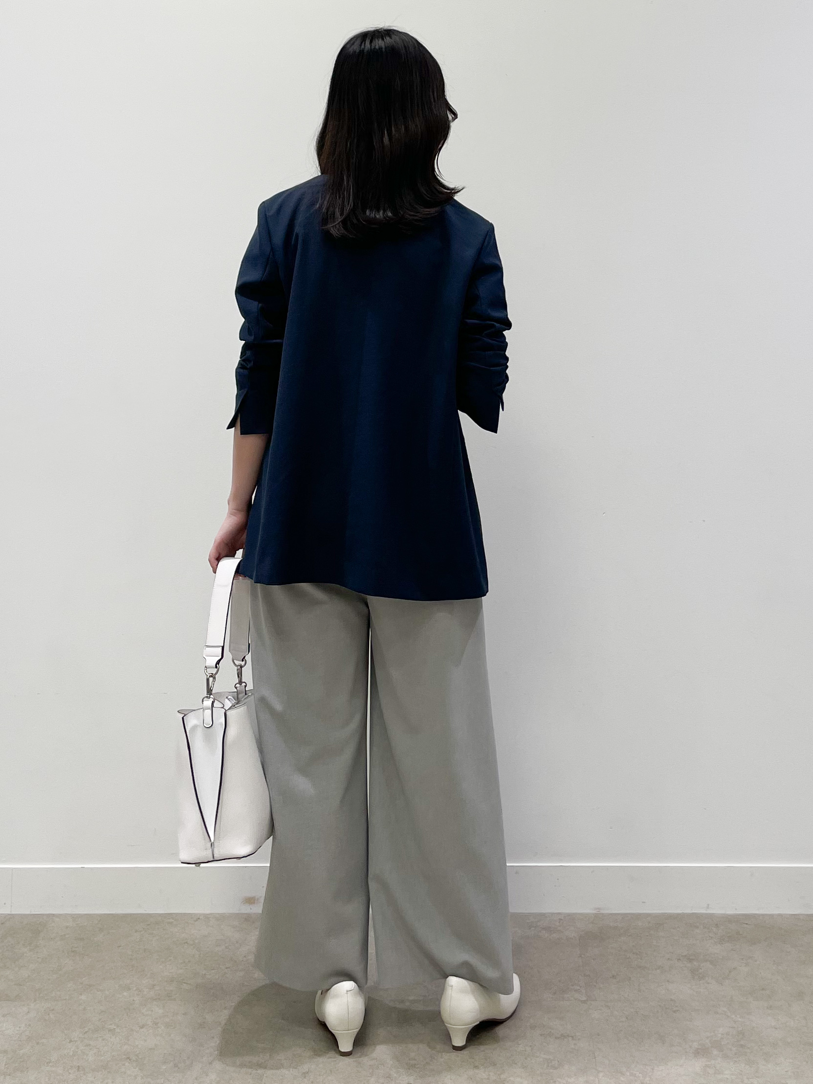 yukariさんの「Reflect｜コットンリネンテーラードジャケット」を使ったコーディネート
