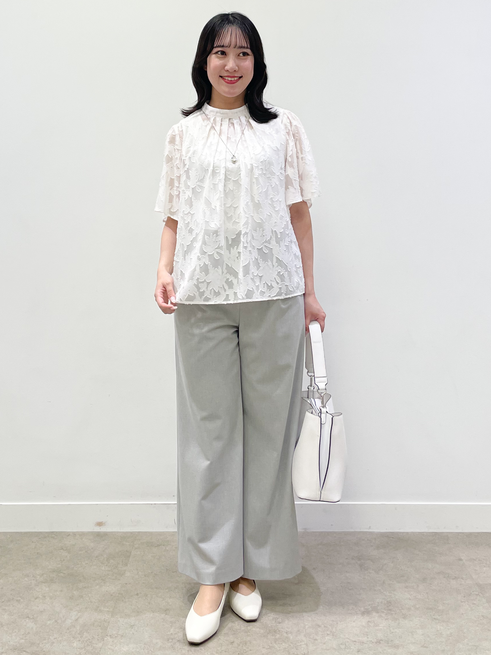 yukariさんの「Reflect｜コットンリネンテーラードジャケット」を使ったコーディネート