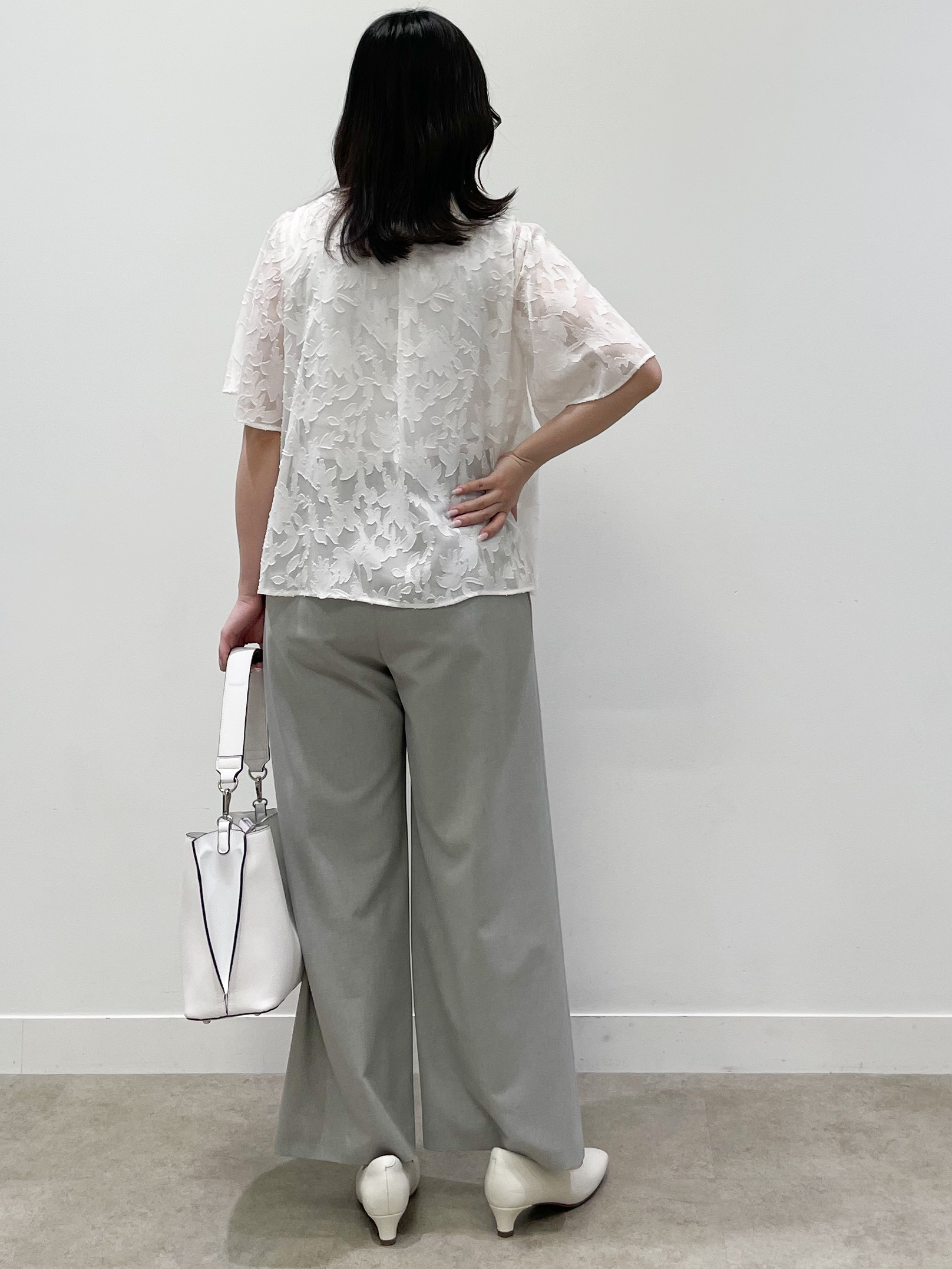 yukariさんの「Reflect｜コットンリネンテーラードジャケット」を使ったコーディネート