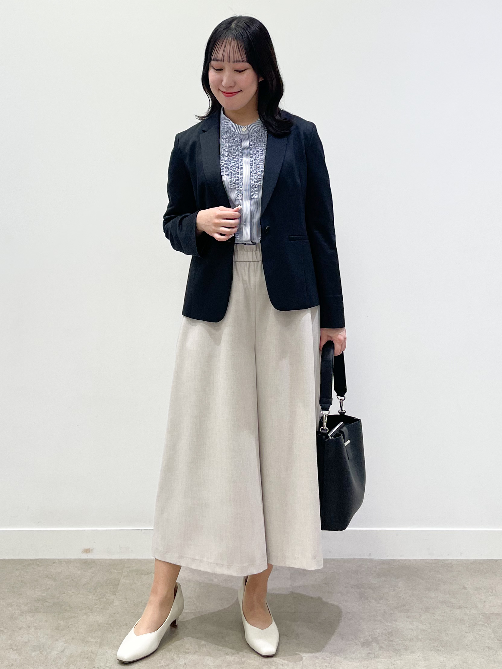 yukariさんの「Reflect｜【SS-4Lサイズ／UVカット／接触冷感】匠ジャケット／ベーシックテーラード」を使ったコーディネート