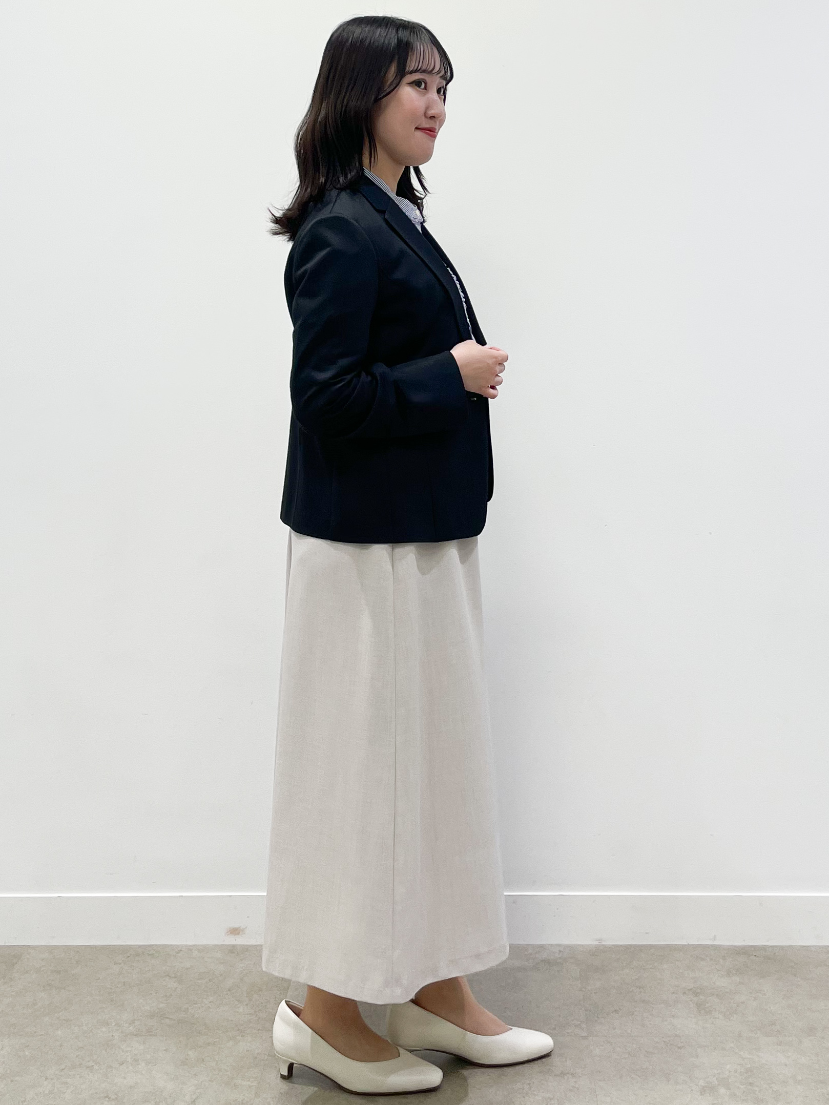 yukariさんの「Reflect｜【SS-4Lサイズ／UVカット／接触冷感】匠ジャケット／ベーシックテーラード」を使ったコーディネート