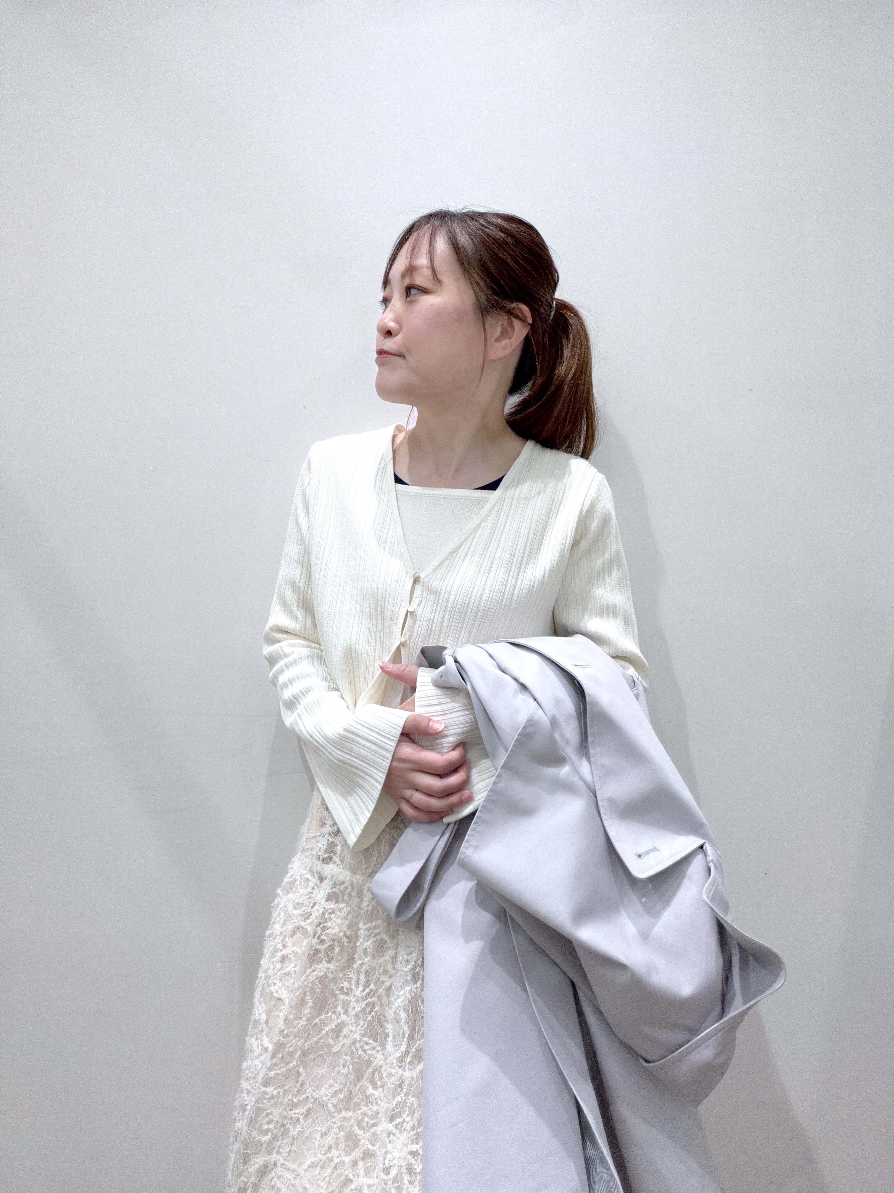 Junさんの「index｜《再入荷》ダブルブレストテーラードジャケット【接触冷感／吸水速乾／イージーアイロン／防シワ／洗濯機O」を使ったコーディネート