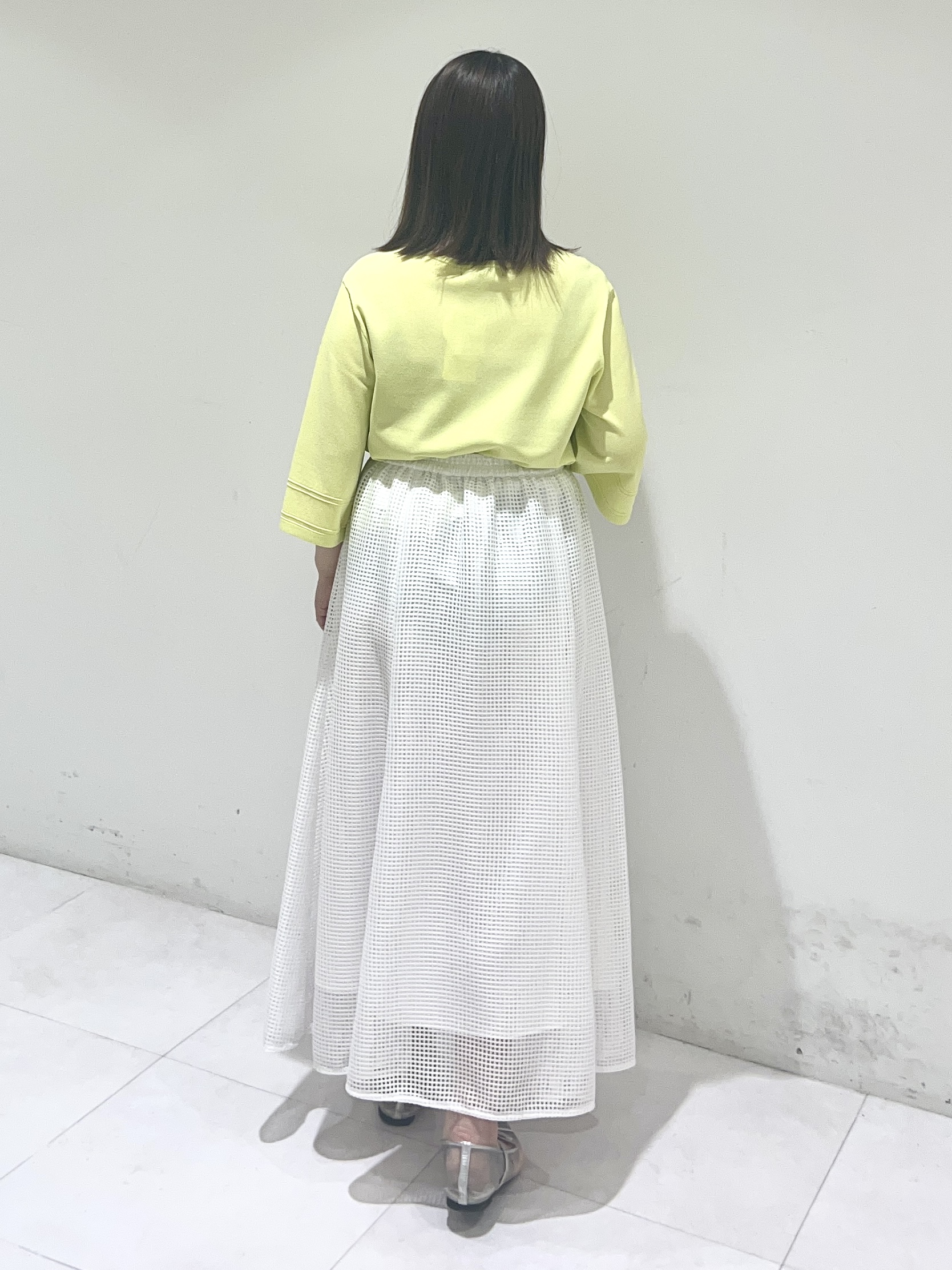 Mitsukiさんの「UNTITLED｜【洗える/清涼感】袖スリットニットプルオーバー」を使ったコーディネート