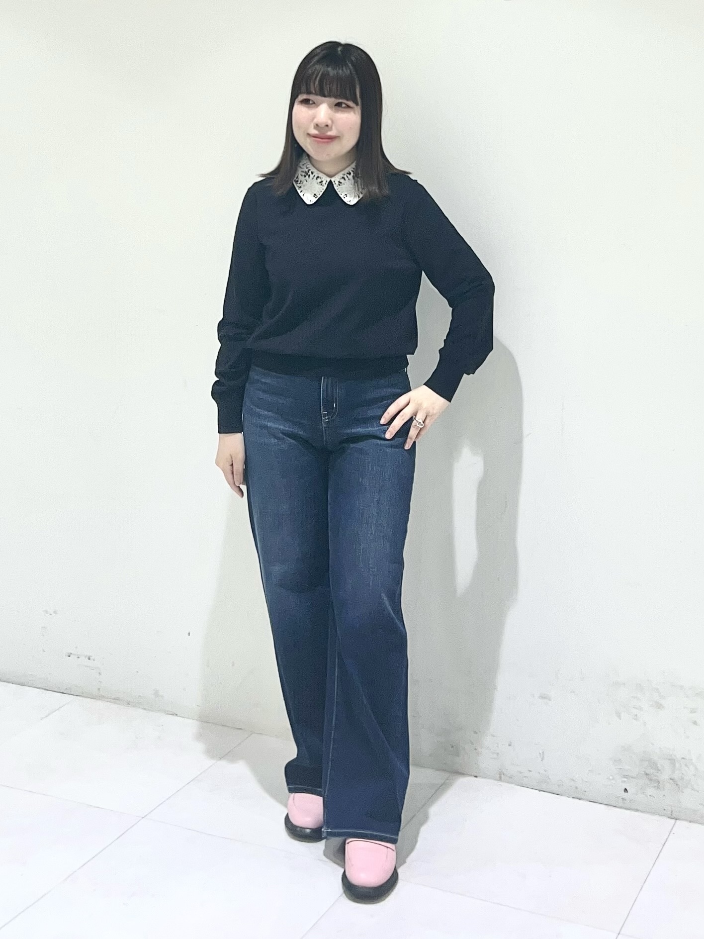 Mitsukiさんの「UNTITLED｜【新色追加/セットアップ可】エアリー ダブルブレストジャケット」を使ったコーディネート