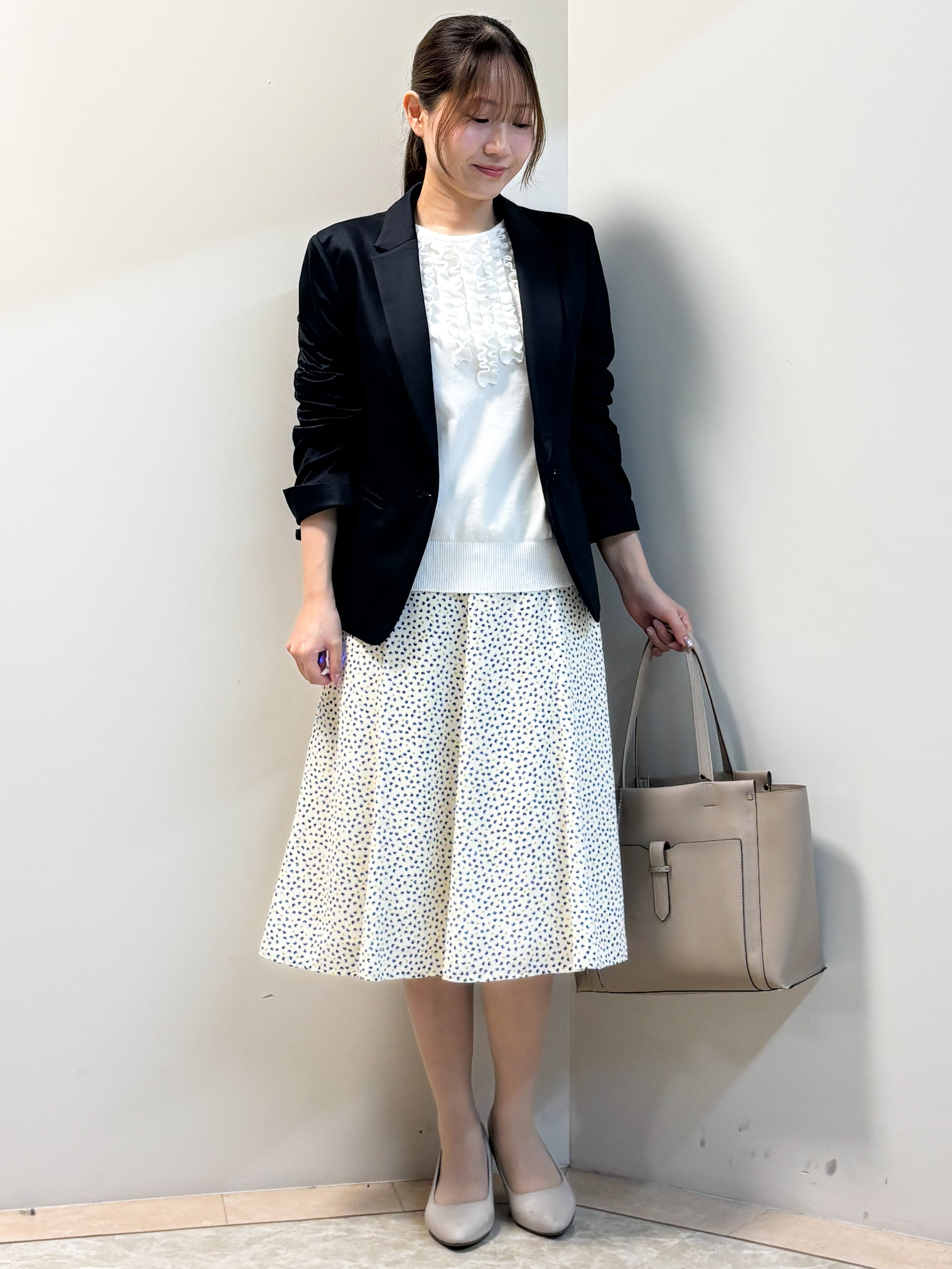 Sawaさんの「Reflect｜【SS-4Lサイズ／UVカット／接触冷感】匠ジャケット／ベーシックテーラード」を使ったコーディネート