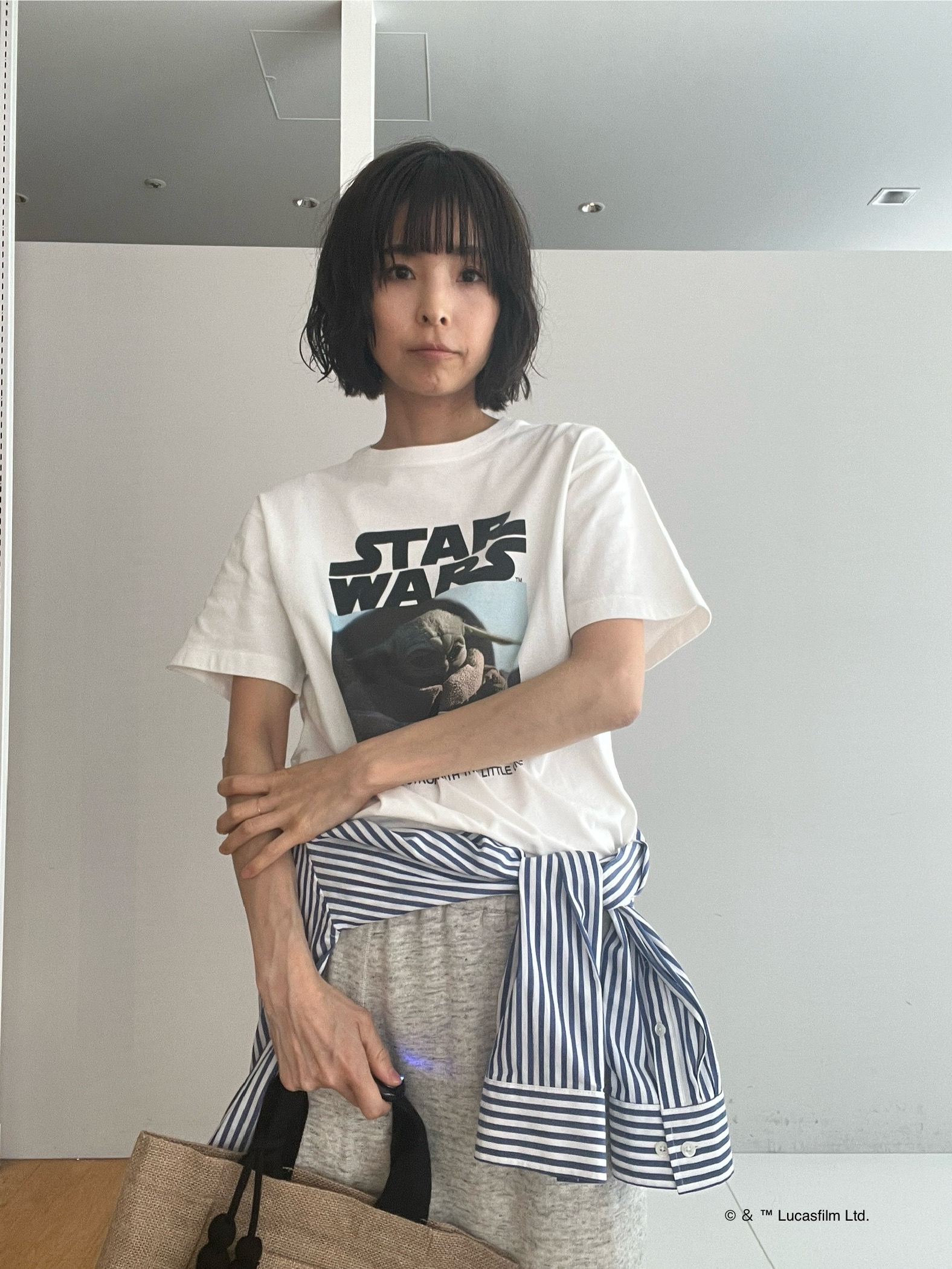 misaさんの「DRESSTERIOR｜【otonaMUSE5月号掲載】ジュートキャンバス トートバッグ」を使ったコーディネート