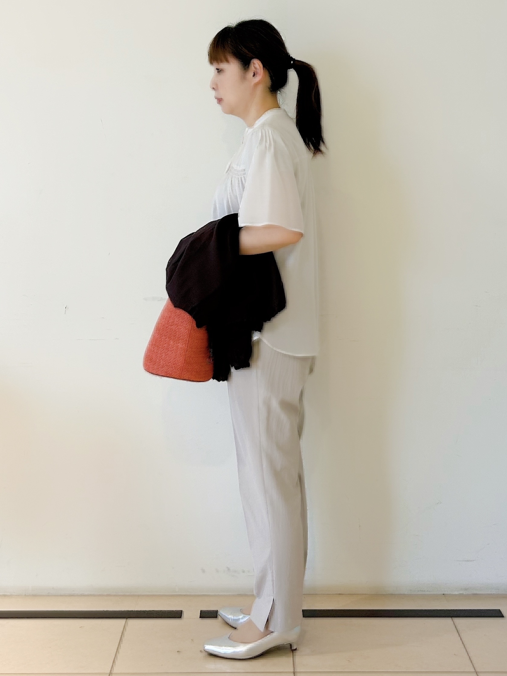 ひーさんの「Reflect｜【ライトアウター／ゆったり羽織れる／気軽な羽織りに◎】ライトブルゾン」を使ったコーディネート