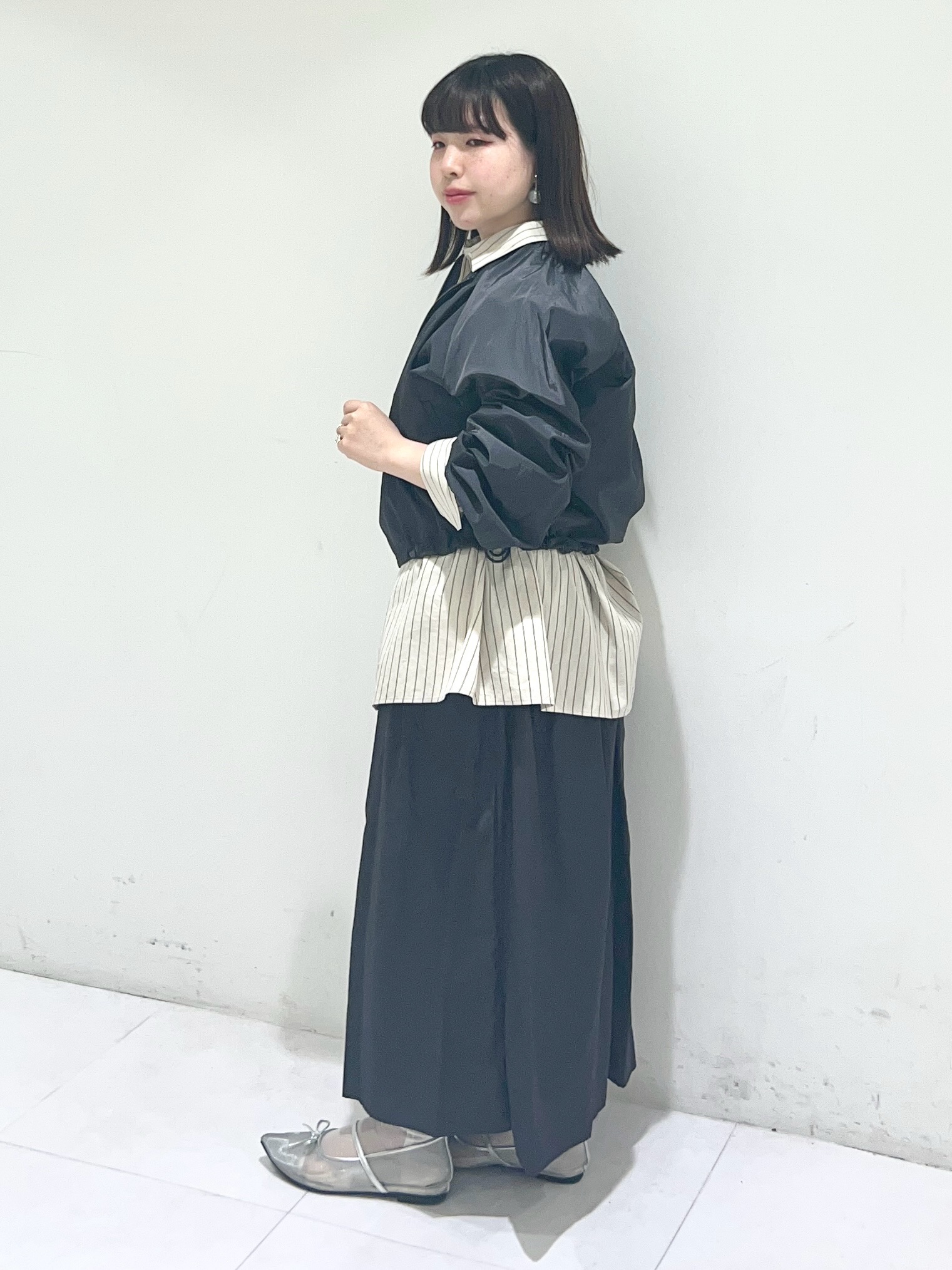 Mitsukiさんの「UNTITLED｜【セットアップ可/はっ水】シャイニータイプライターブルゾン」を使ったコーディネート