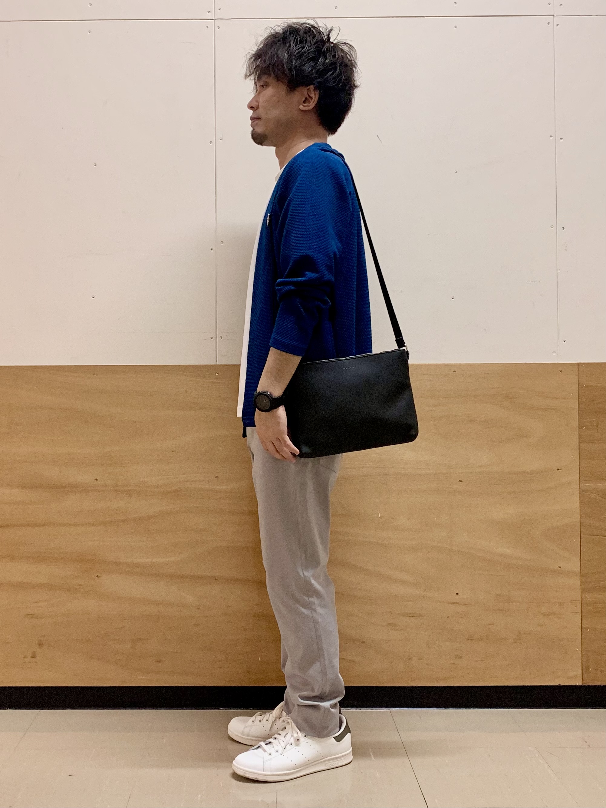 MATUさんの「THE SHOP TK｜【2点セット】カーディガン＋半袖Tシャツ 洗濯機OK」を使ったコーディネート