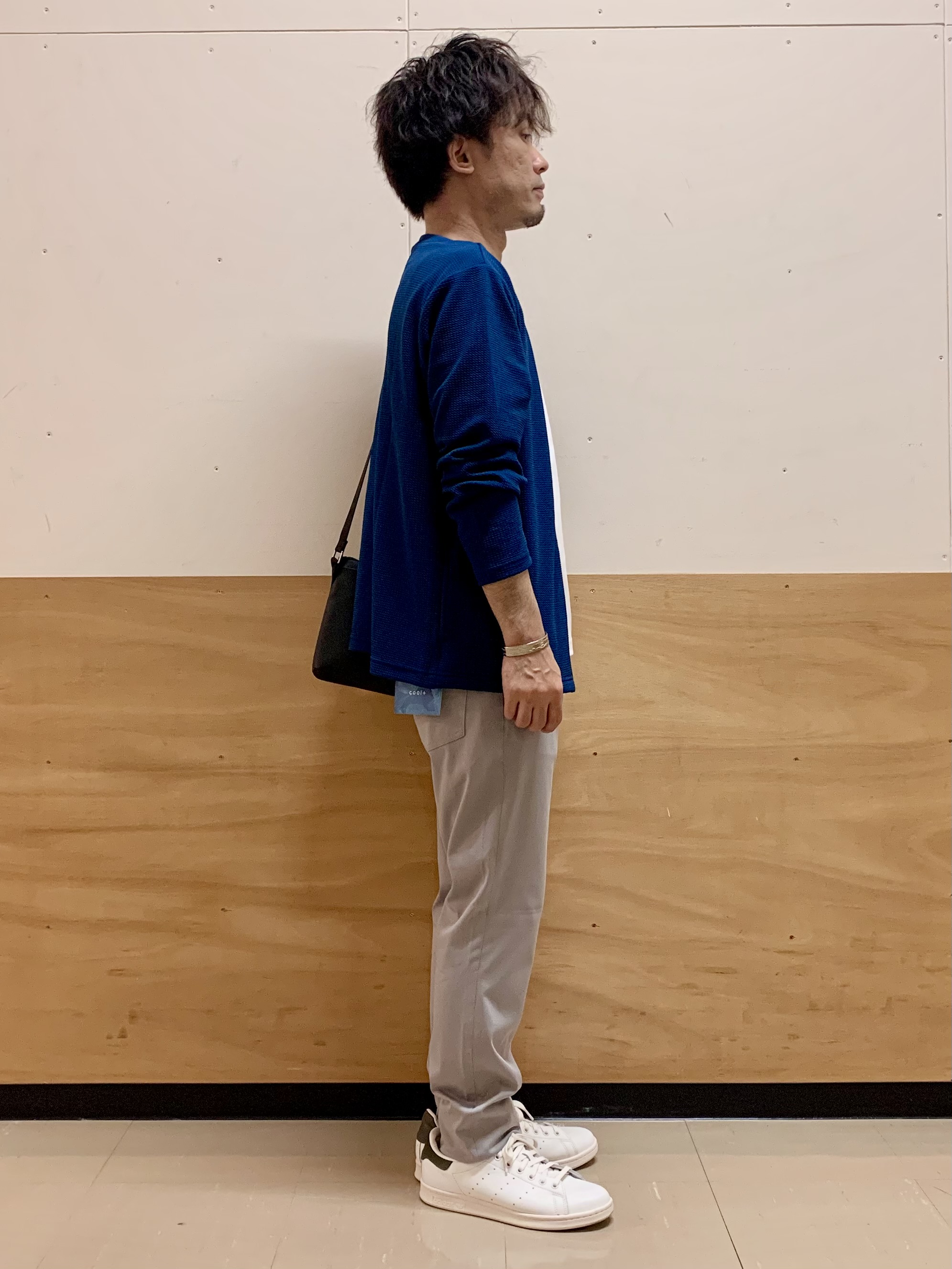 MATUさんの「THE SHOP TK｜【2点セット】カーディガン＋半袖Tシャツ 洗濯機OK」を使ったコーディネート