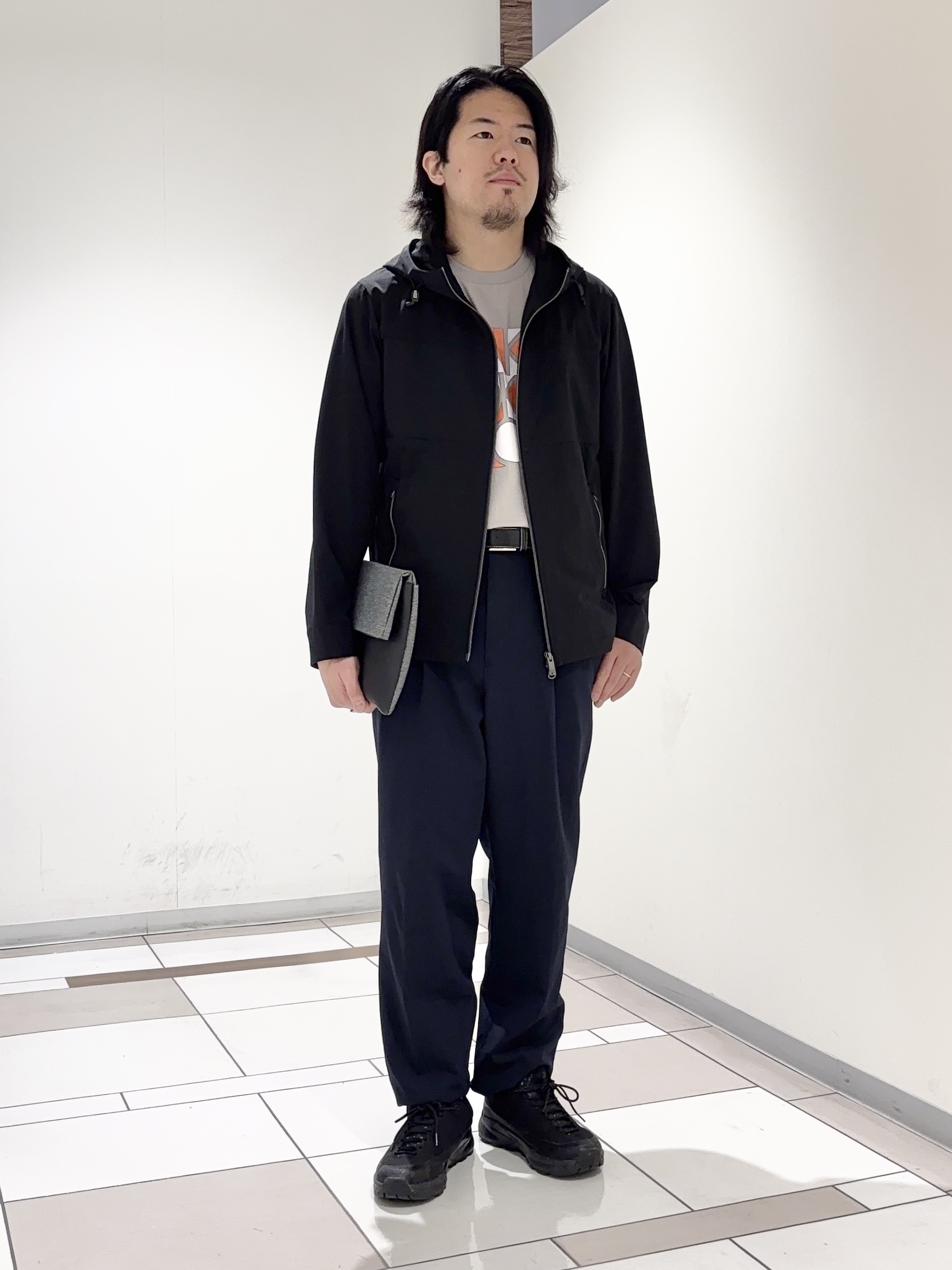 及川さんの「TAKEO KIKUCHI｜【KAJIF】フード ブルゾン」を使ったコーディネート