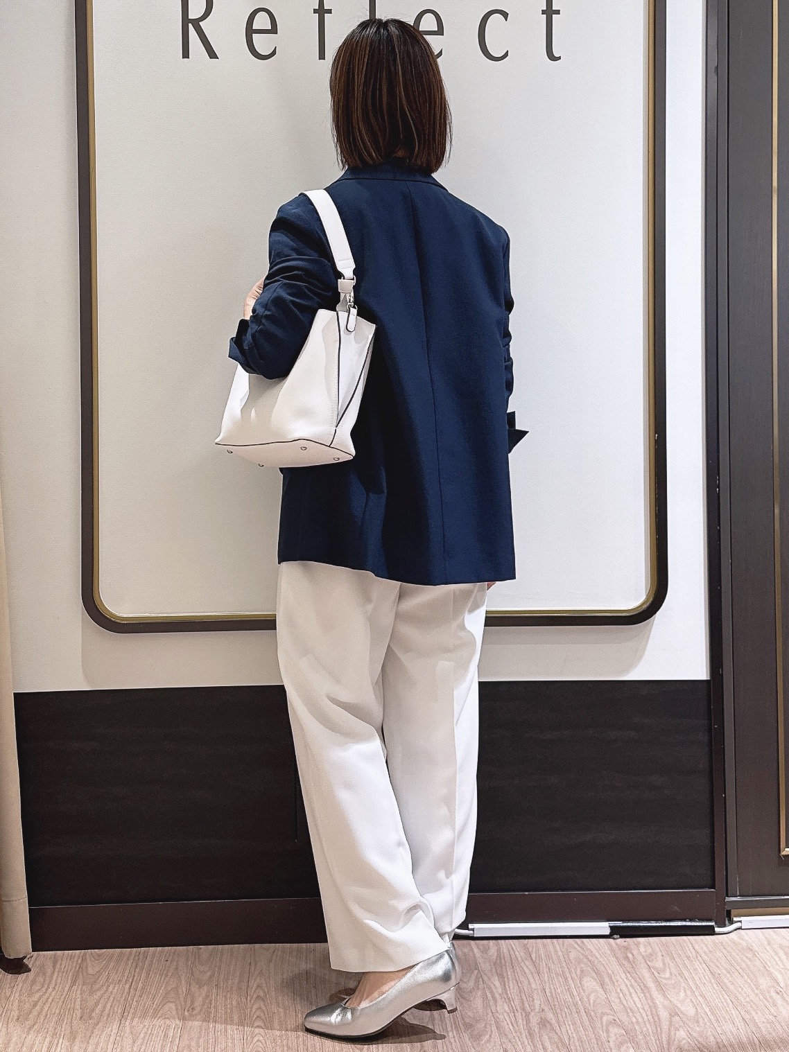 nekoさんの「Reflect｜コットンリネンテーラードジャケット」を使ったコーディネート
