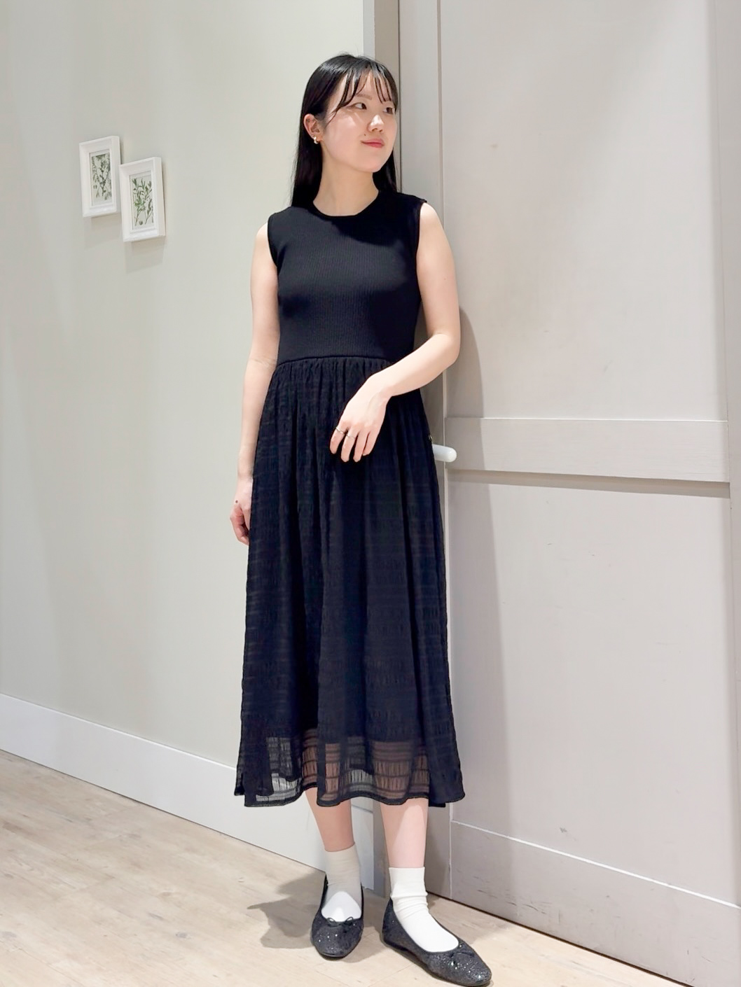 Mayuさんの「grove｜【貴島明日香さん着用／イージーケア／接触冷感】麻混クロップドシャツ」を使ったコーディネート