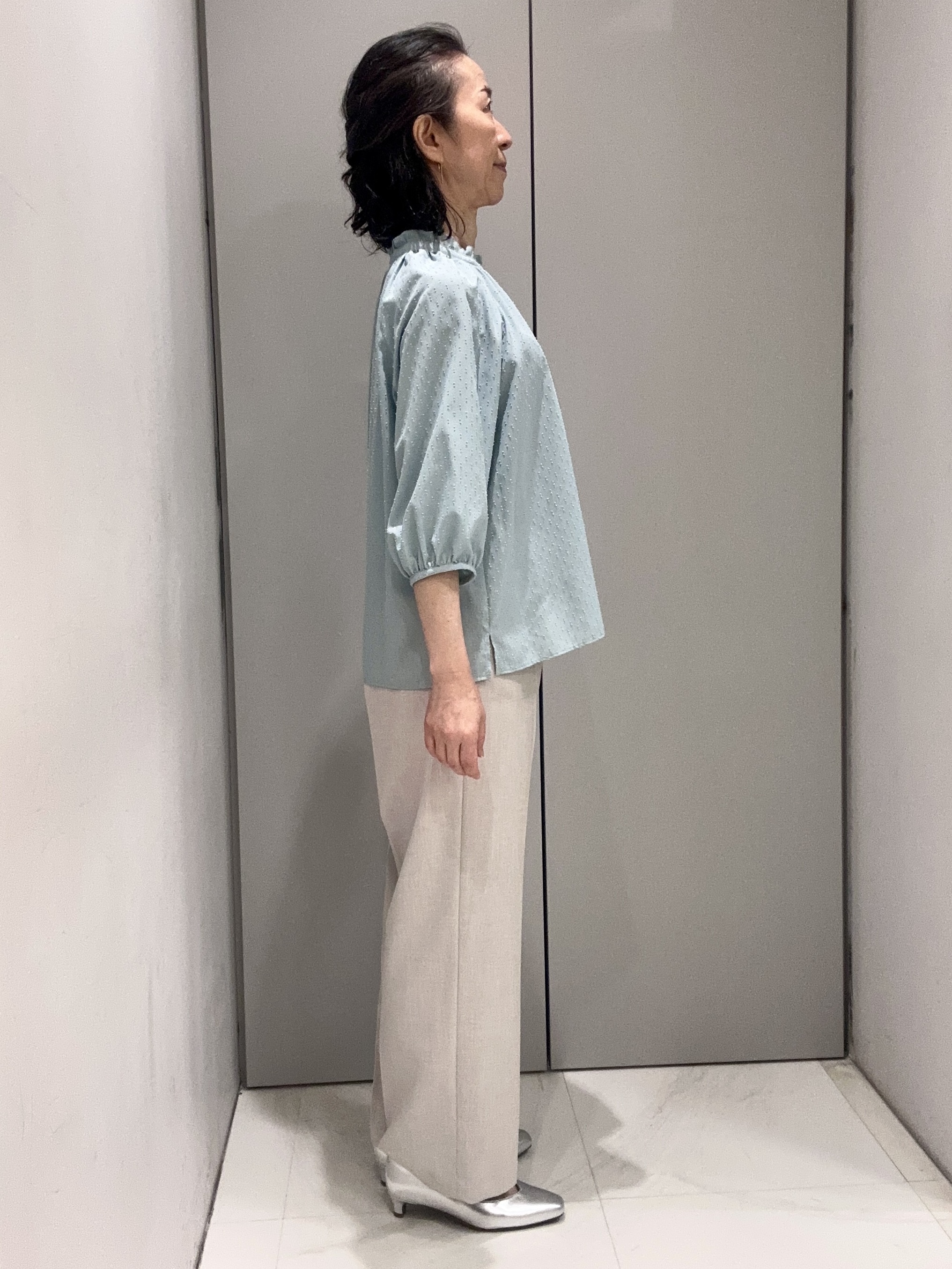 Kouさんの「Reflect｜フロントボタンデザインブラウス」を使ったコーディネート