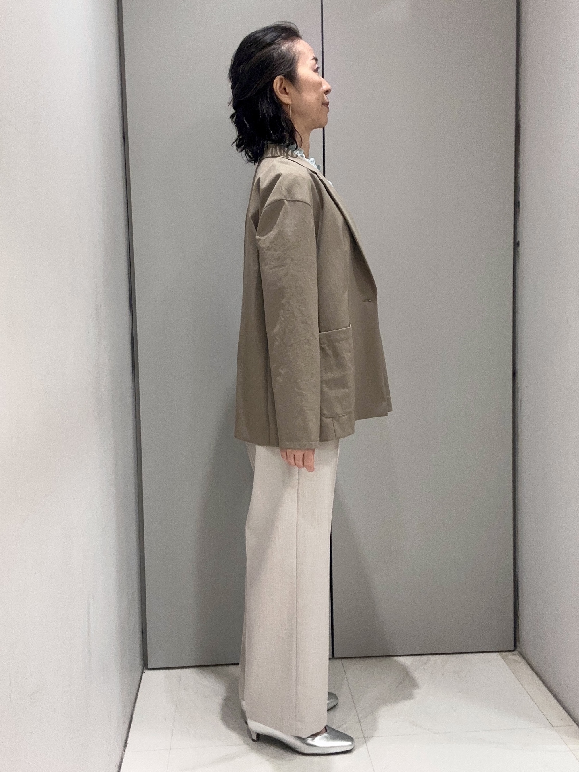 Kouさんの「Reflect｜【SS-4Lサイズ／接触冷感／シワになりにくい】リラクシーテーラードジャケット」を使ったコーディネート